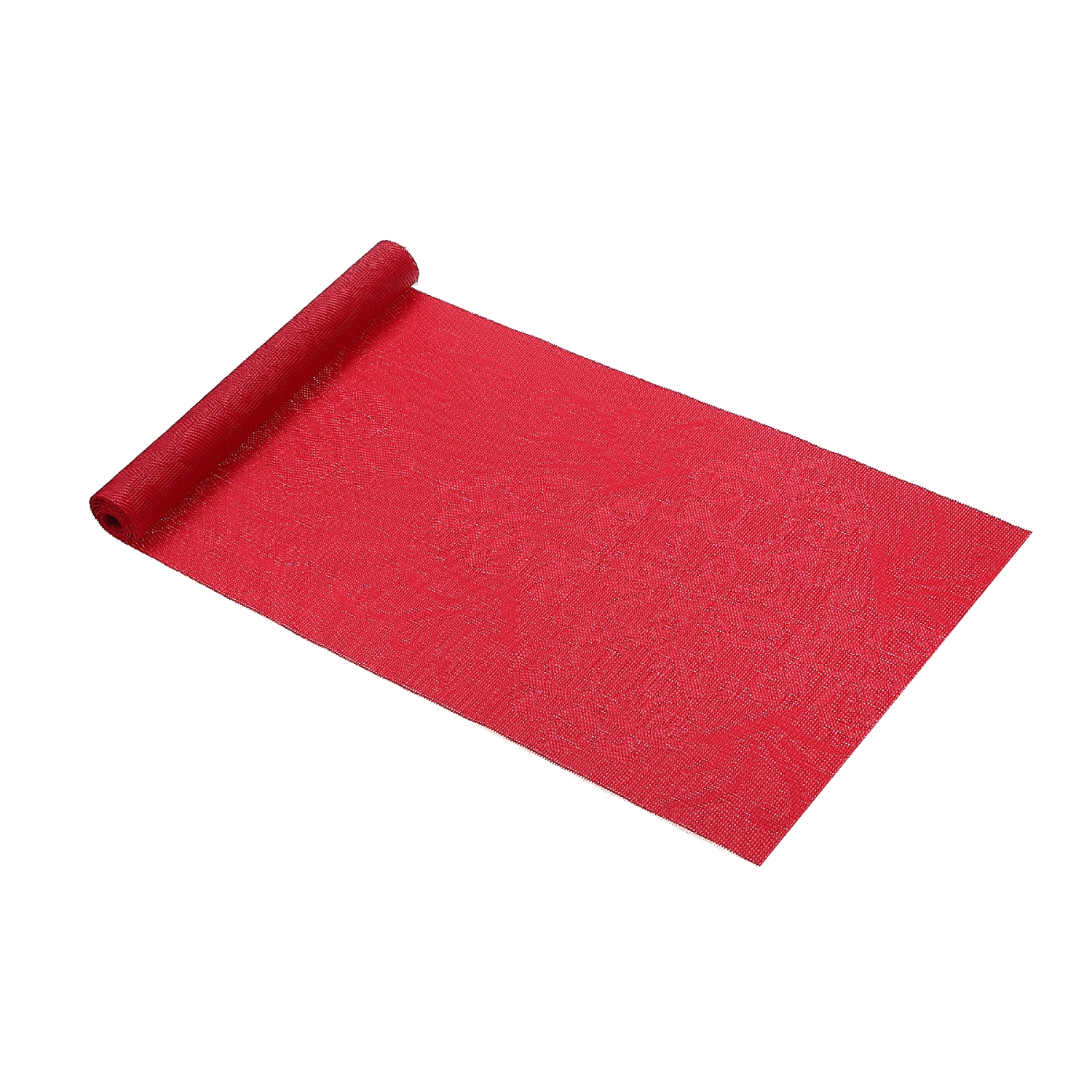 Maison Concepts Vinyl Table Runner 54" Damask Red - Ensemble De 2