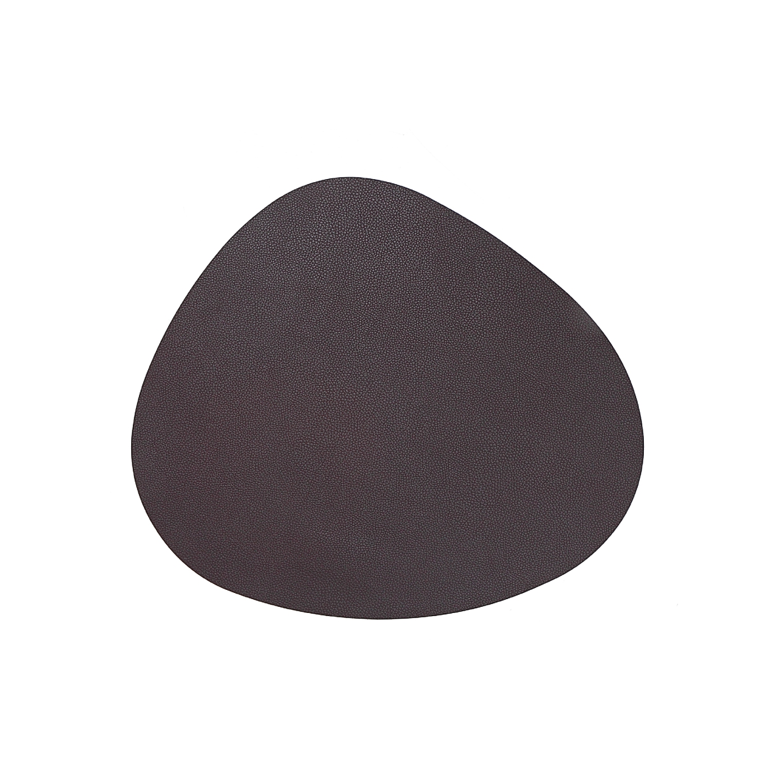 Maison Concepts Reversible Pleather Pebble Placemat Chocolate - Set of 12