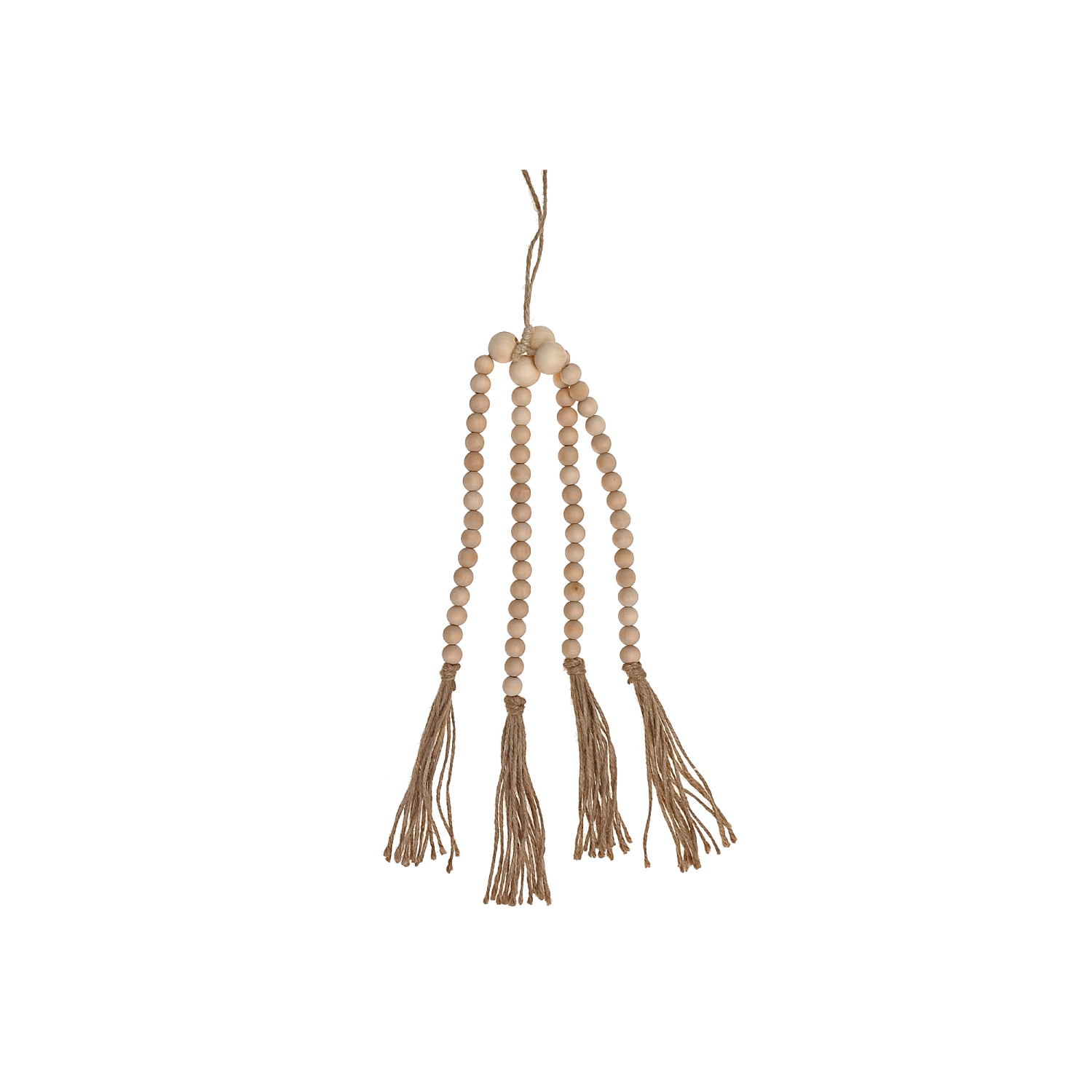 Maison Concepts 24" Perle Quadruple Garland Natural - Ensemble De 2