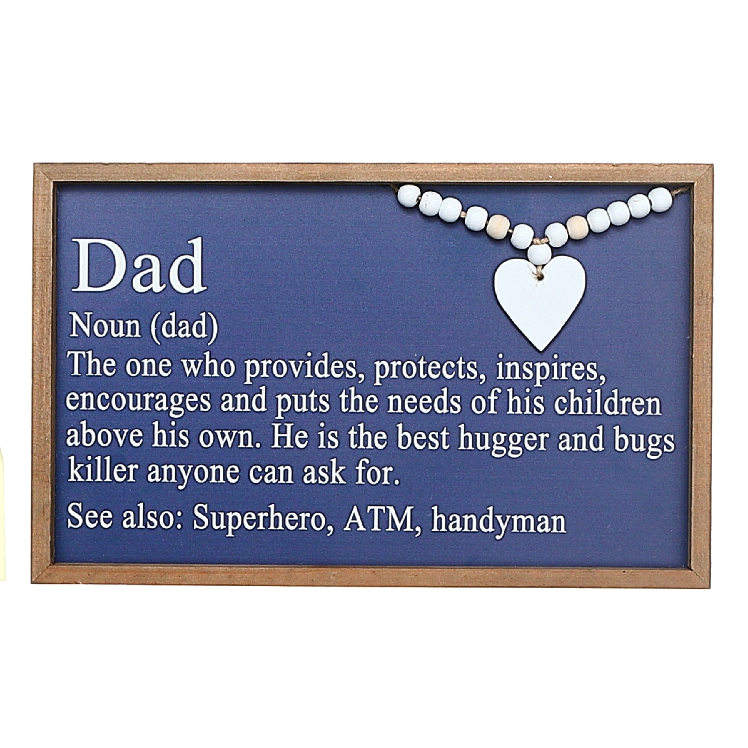 Maison Concepts Framed Definition Of Dad Sign