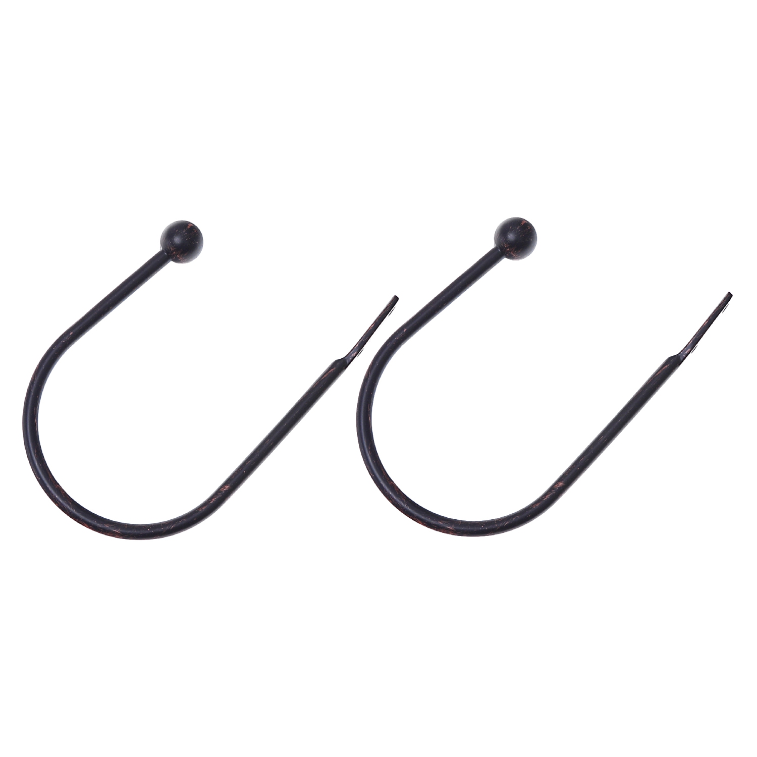 Maison Concepts Metal Curtain Holdback Set Sphere Black Copper