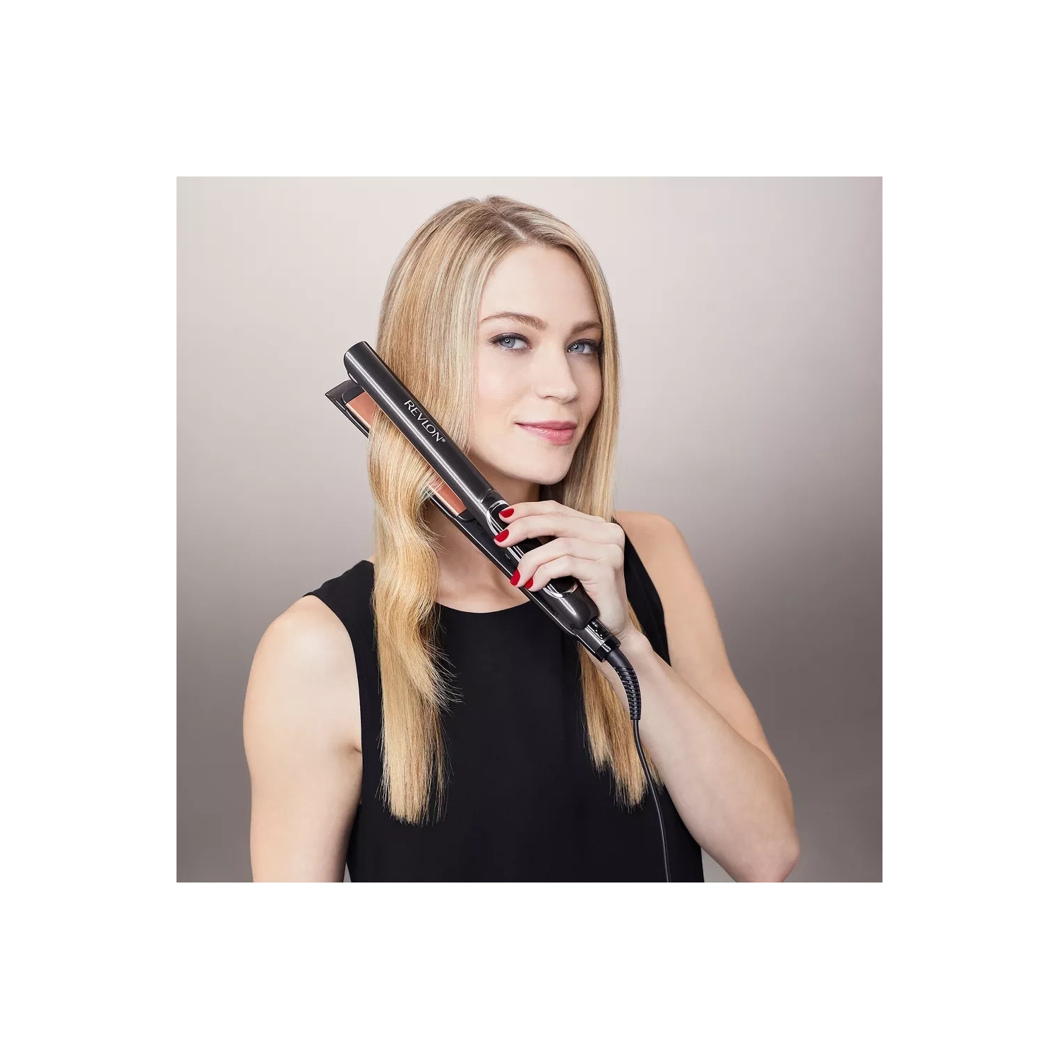 Revlon Salon Straightening Copper Flat Iron 1"