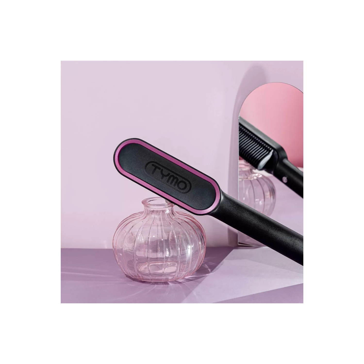 Tymo Ring Hair Straightening Brush - Hc 100 - Black