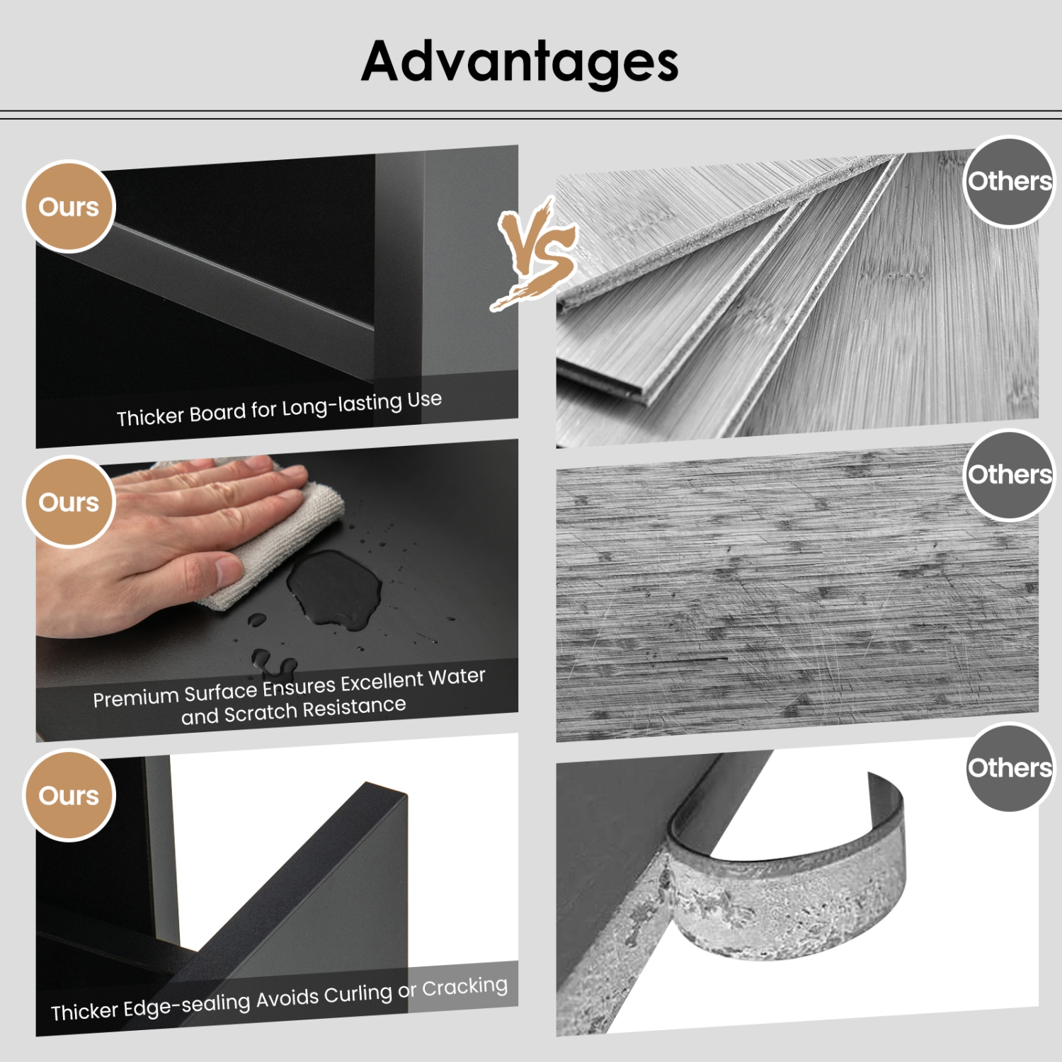 Topbuy 74" Tall Bookcase 4-tier Open Bookshelf with 2 Slide-out Drawers Modern Display Shelf with Anti-toppling Device Multipurpose Wooden Storage