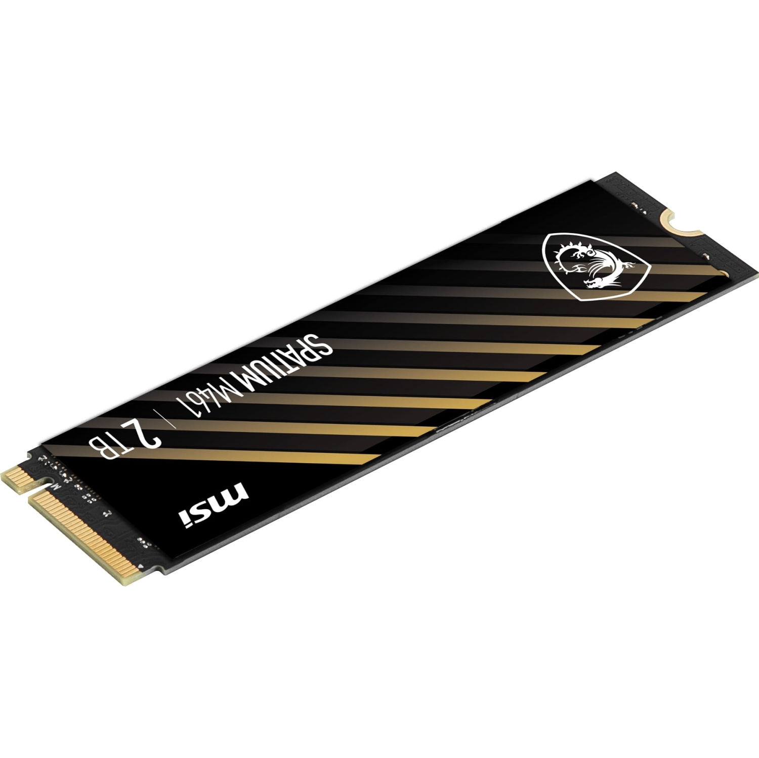MSI 2TB PCIe 4.0 NVMe Internal SSD, read/write speeds up to 5000/4200 MB/s, 5 years warranty