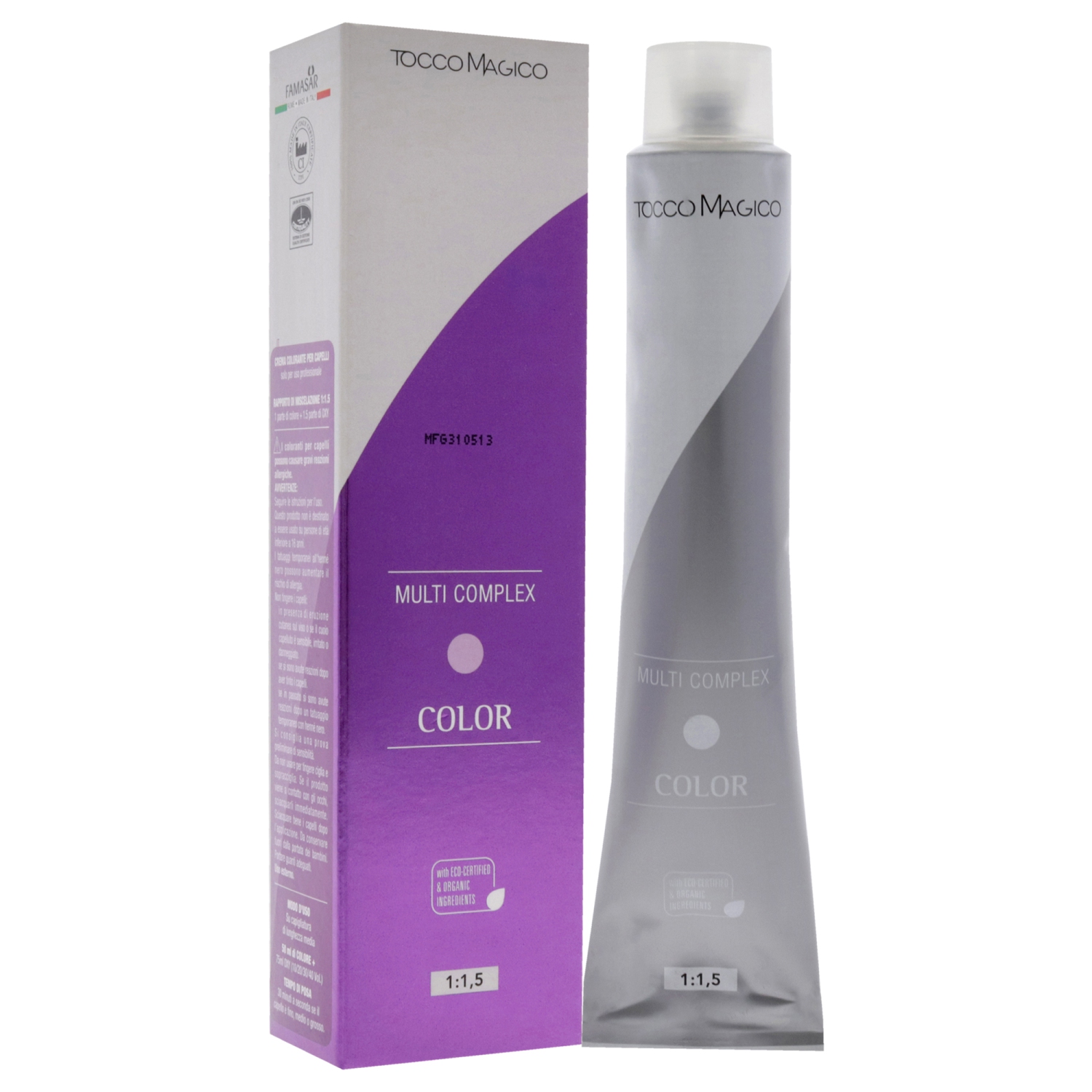 Colorant capillaire Multi Complex Permanet - 7,45 cannelle de Toco Magico pour unisexe - couleur capillaire 3,38&nbsp;oz