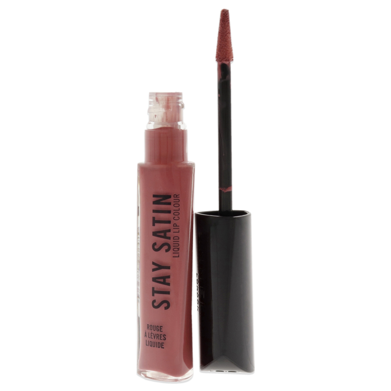 Stay Satin Liquid Lip Color - 130 Yuppie by Rimmel London for Women - 0.21 oz Lipstick