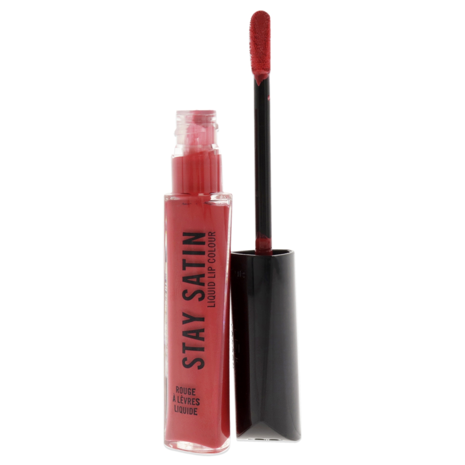Stay Satin Liquid Lip Color - 600 Schrunchie by Rimmel London for Women - 0.21 oz Lipstick