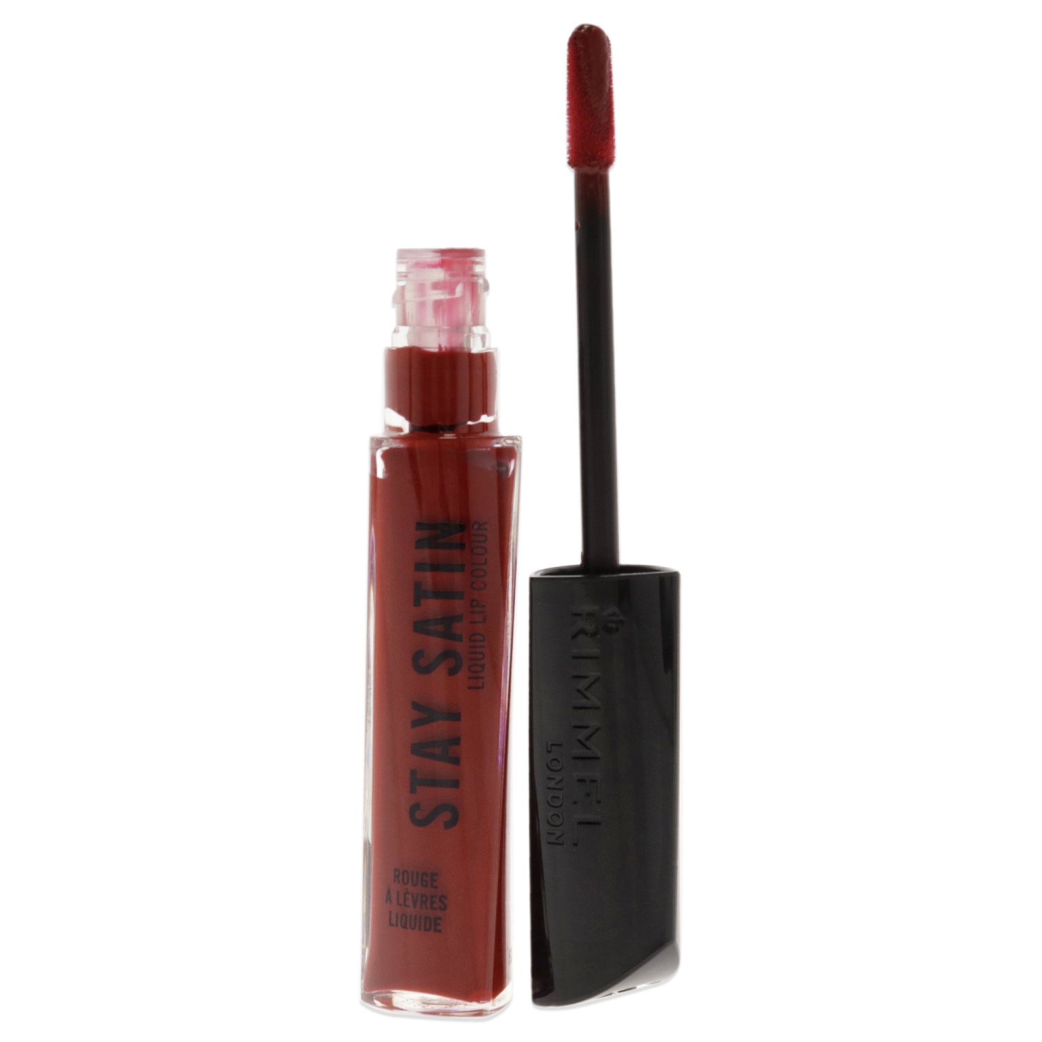Stay Satin Liquid Lip Color - 500 Redical by Rimmel London for Women - 0.21 oz Lipstick