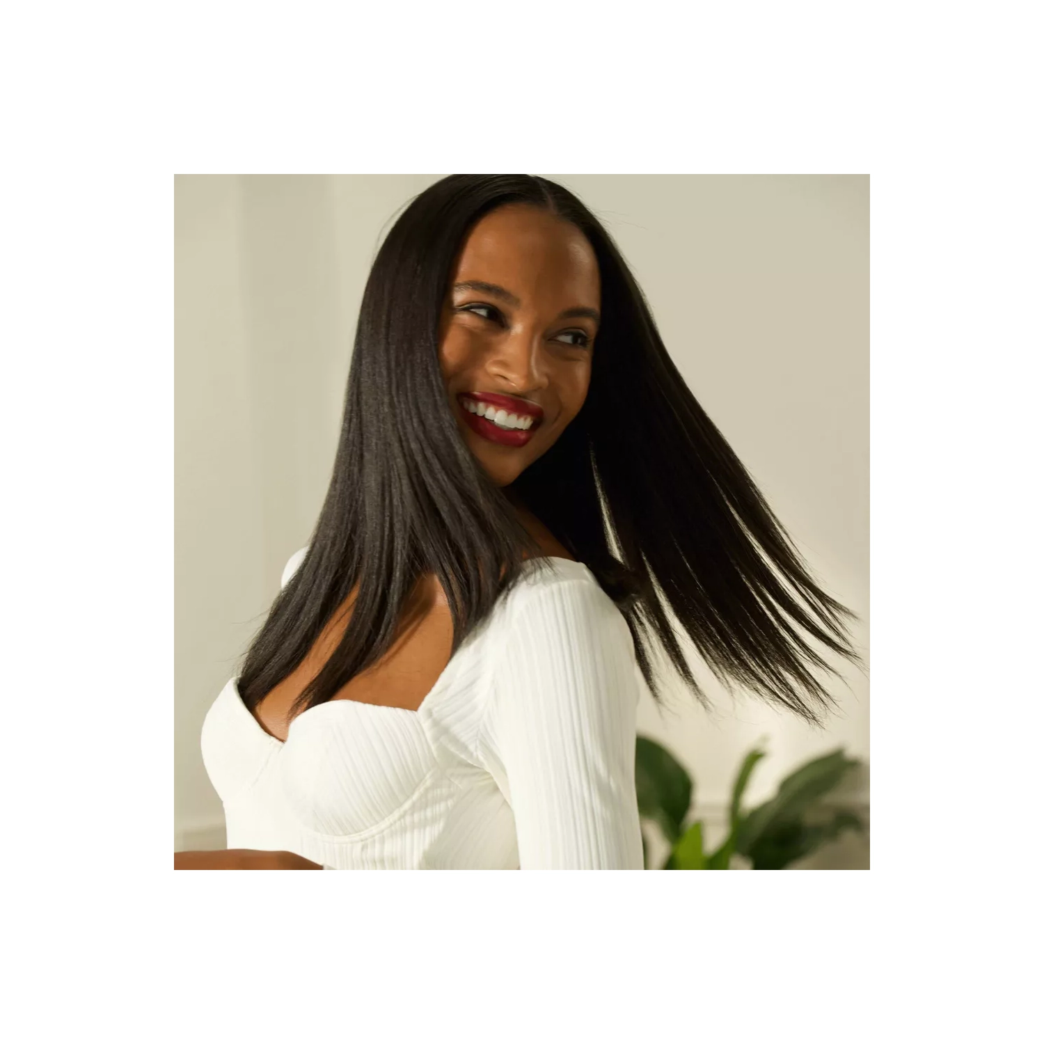 Revlon Smoothstay Coconut Oil Infused Hair Straightener - Black - 1"