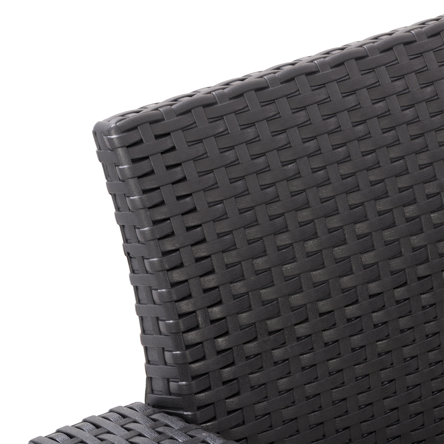 Ensemble de patio en rotin bleu Lake Front, 4pc