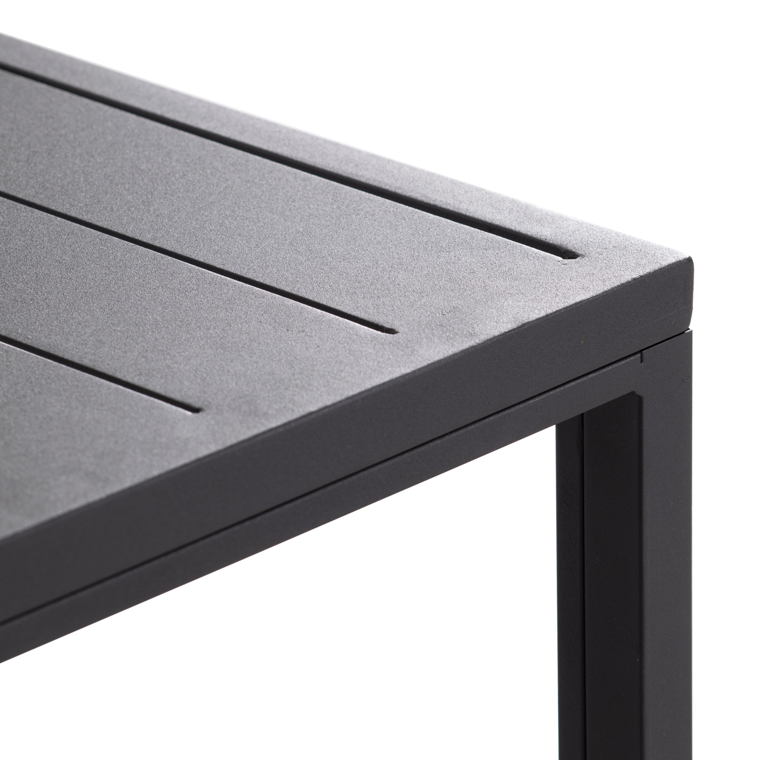 Ensemble de patio de 4 pièces Delia de CorLiving avec coussins, résistance aux intempéries, pour les petits espaces, balcon, jardin, cour arrière