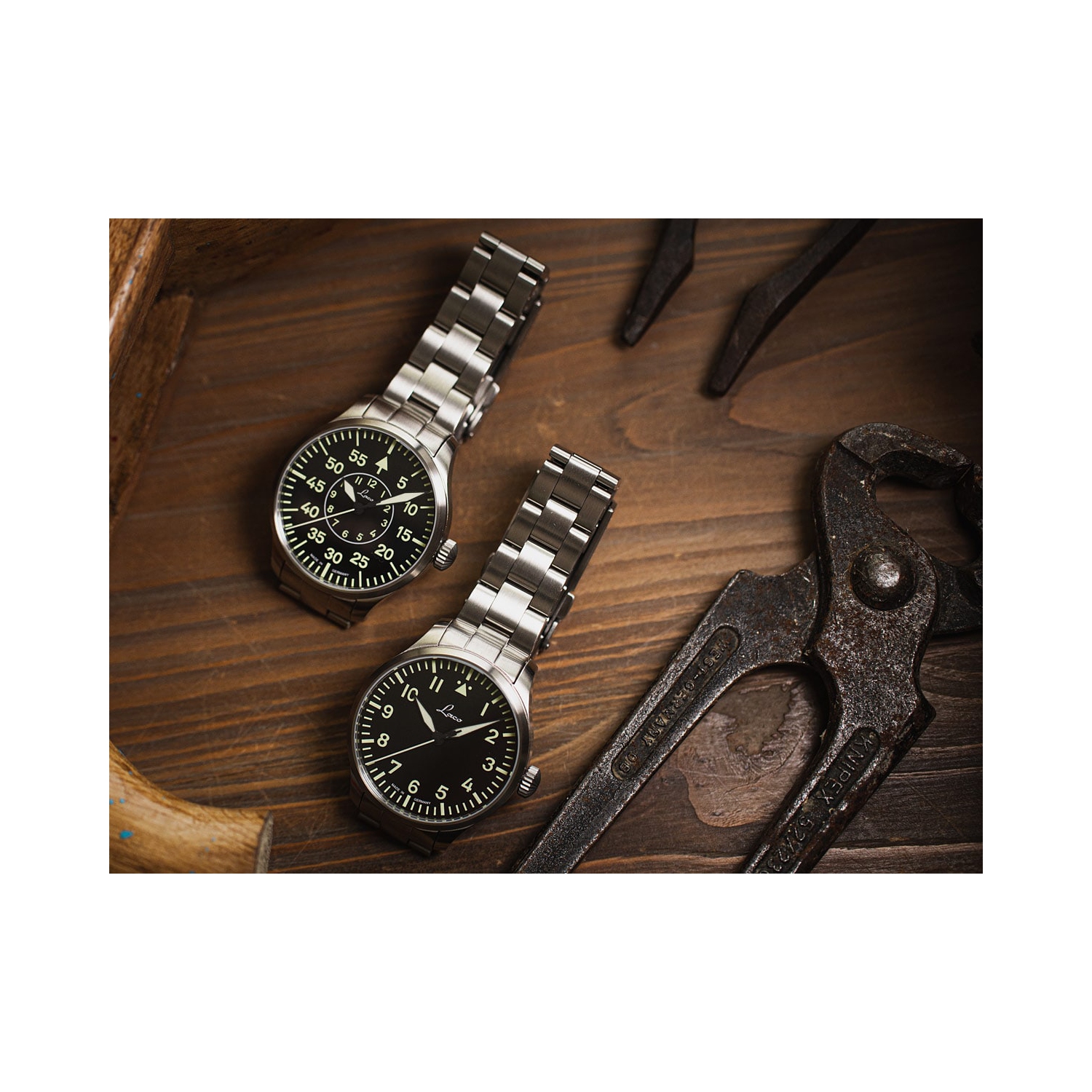 Laco 862139 Aachen 39 automatique - Bracelet en acier inoxydable