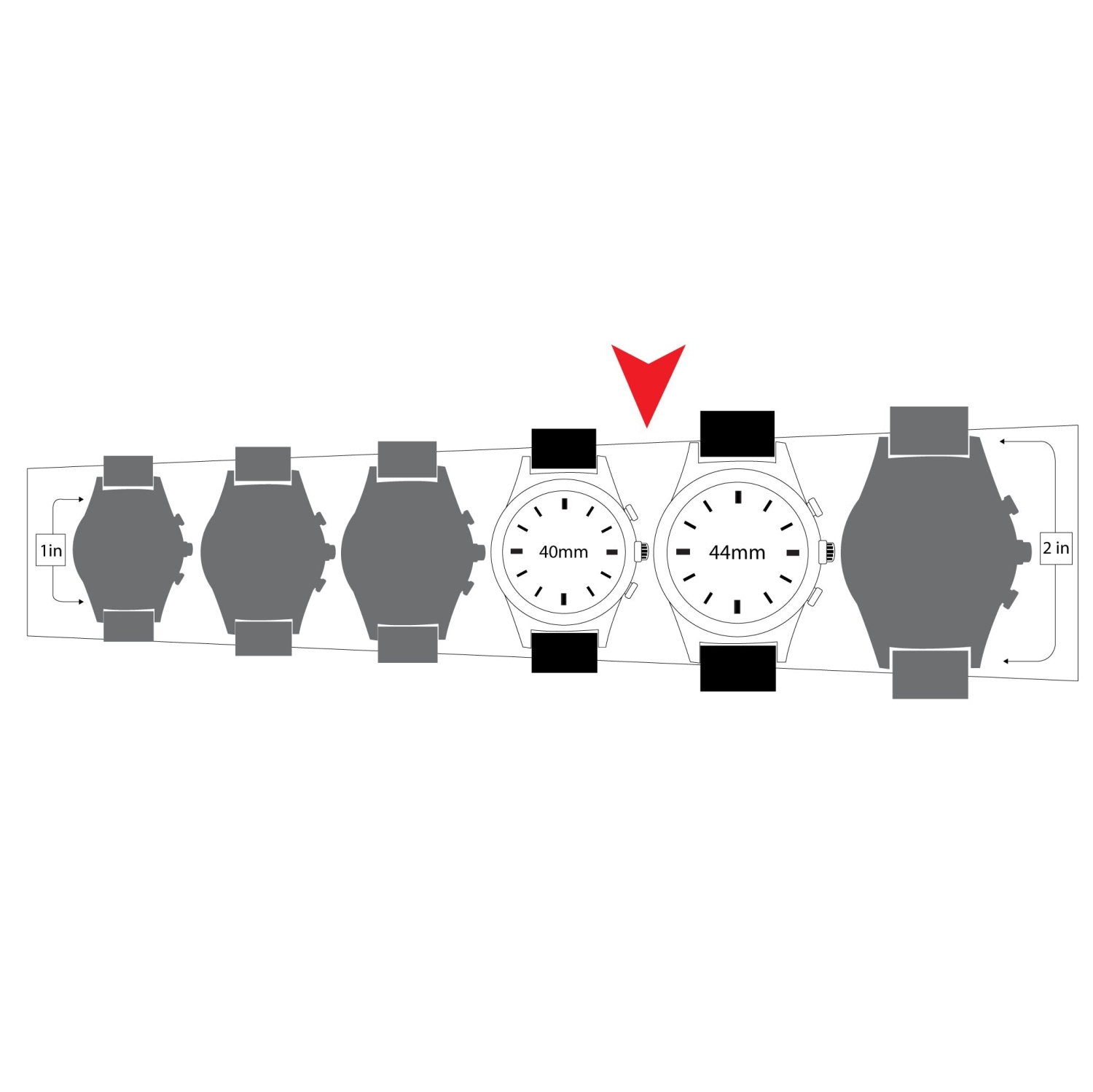 Laco – montre chronographe Lausanne 861975