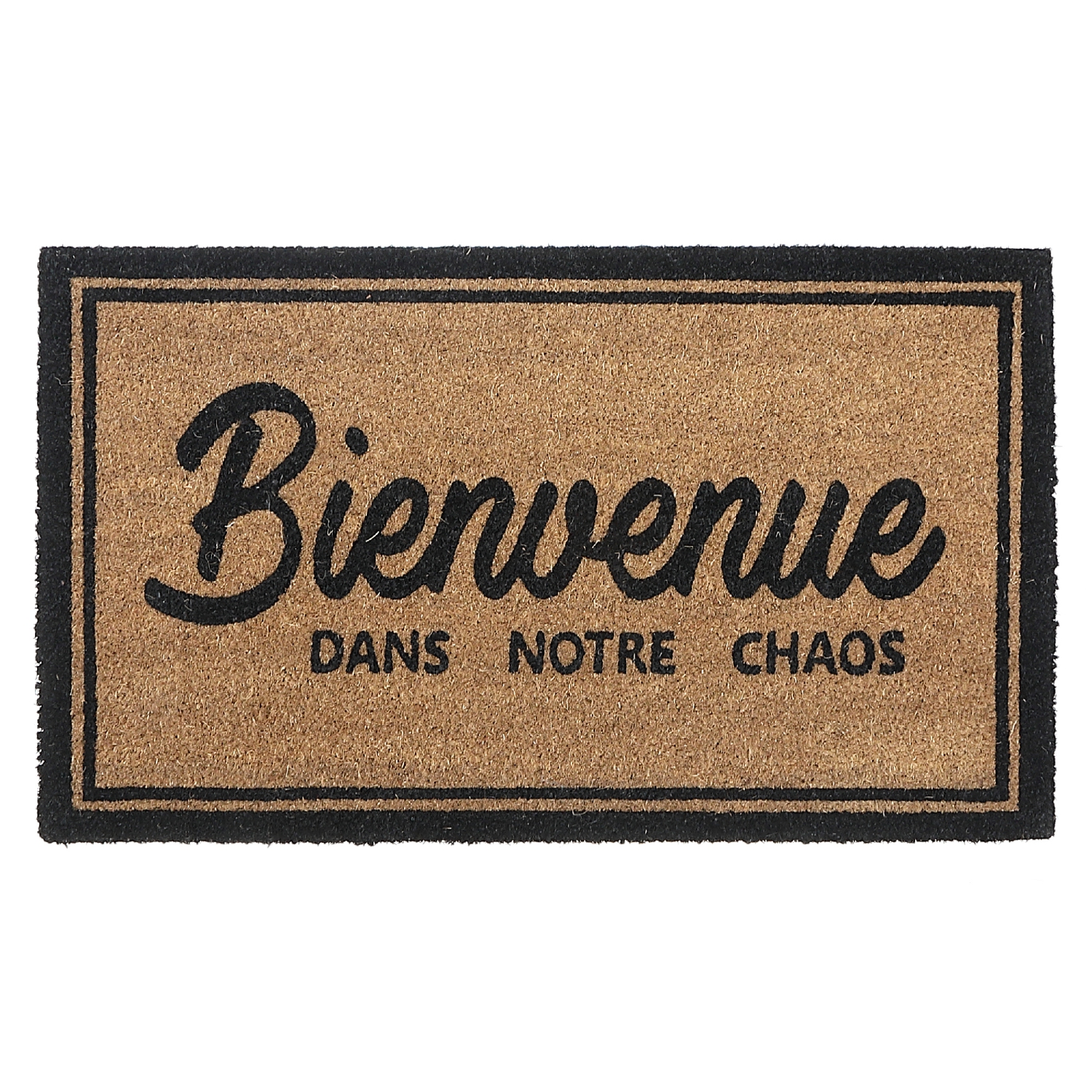 Maison Concepts Coir Door Mat Bienvenue Dans Notre Chaos