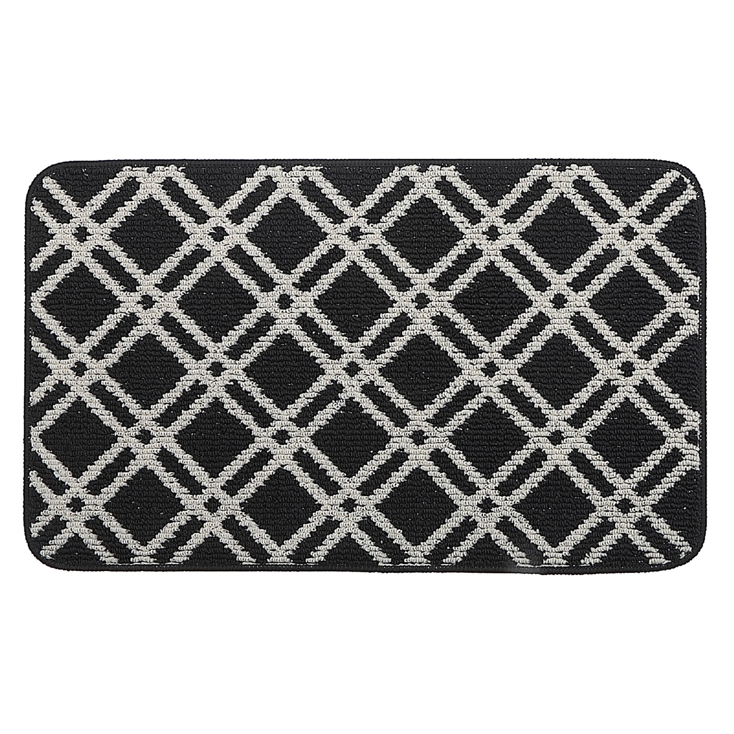 Maison Concepts Diamant Tufted Mat Asstd 18 X 30 - Ensemble De 4