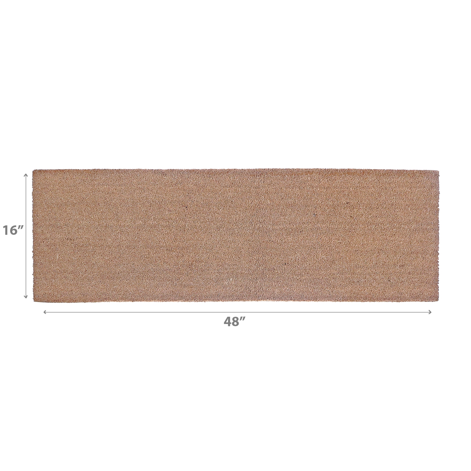 Maison Concepts Plain Coir Door Mat 16 X 48
