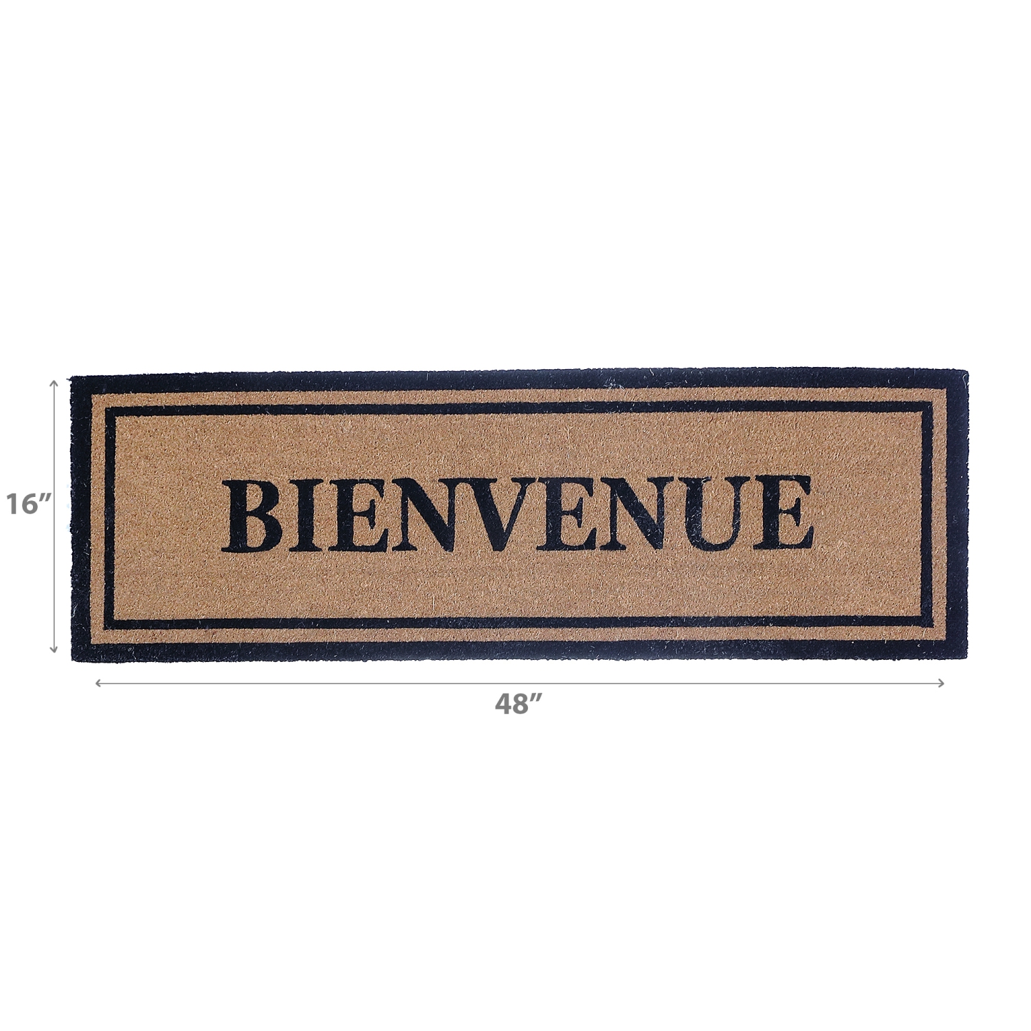 Maison Concepts Coor Porte Mat Bienvenue 16 X 48