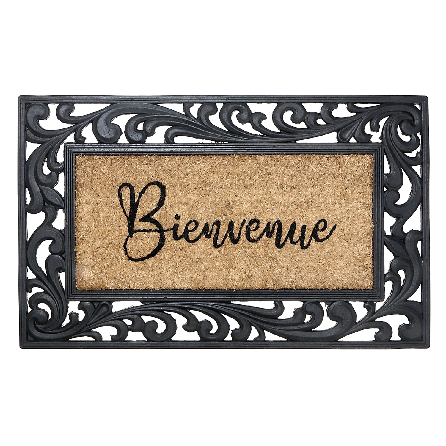 Maison Concepts Rubber & Coir Mat Bienvenue