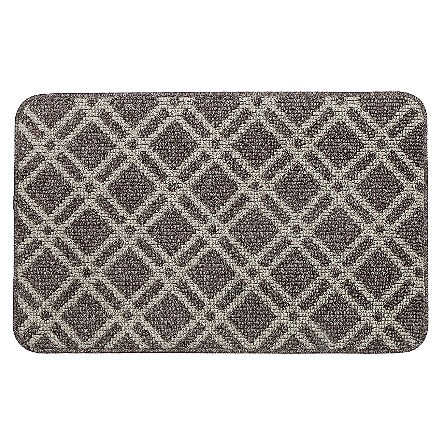 Maison Concepts Diamant Tufted Mat Asstd 2 'X 5' - Ensemble De 4