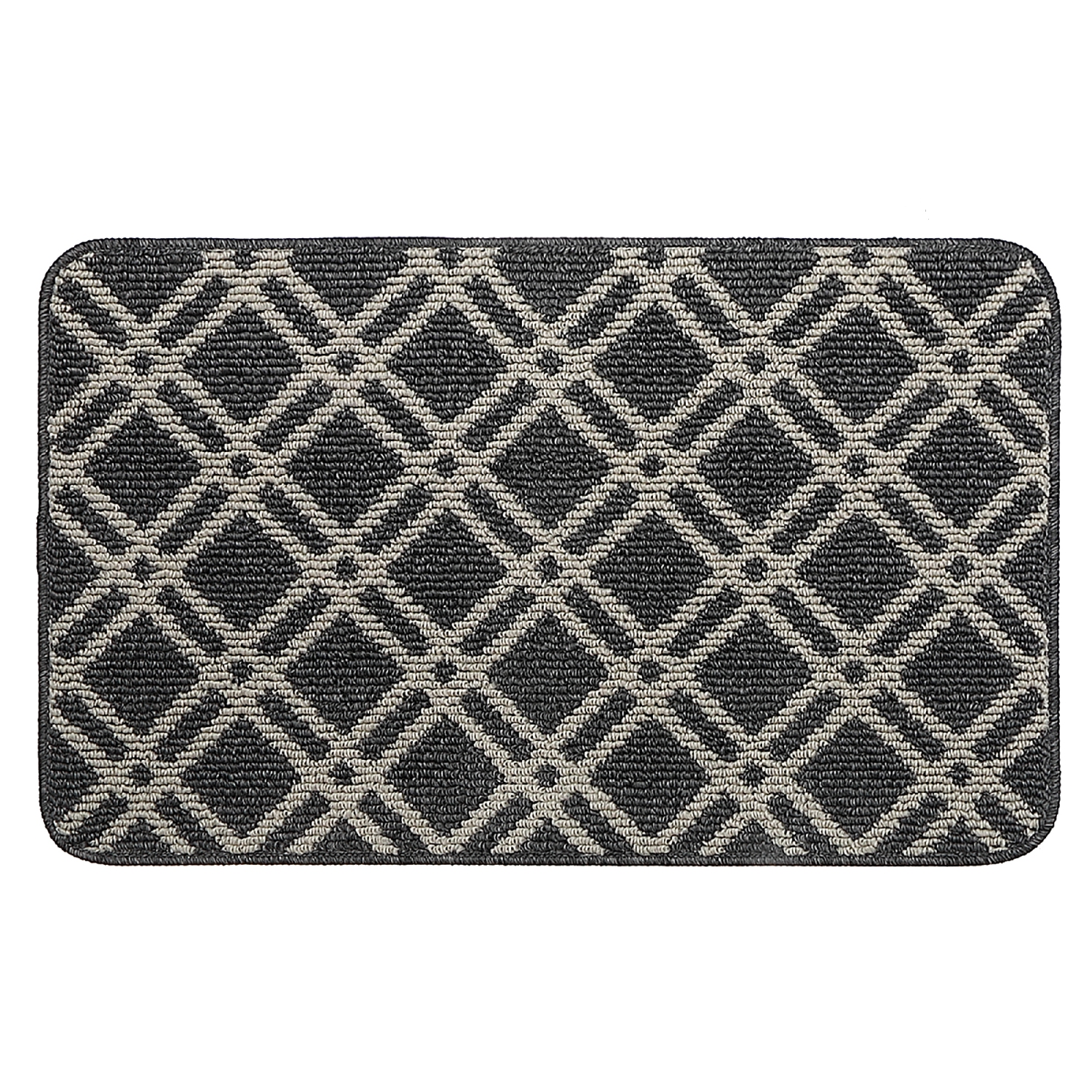 Maison Concepts Diamant Tufted Mat Asstd 2 'X 5' - Ensemble De 4