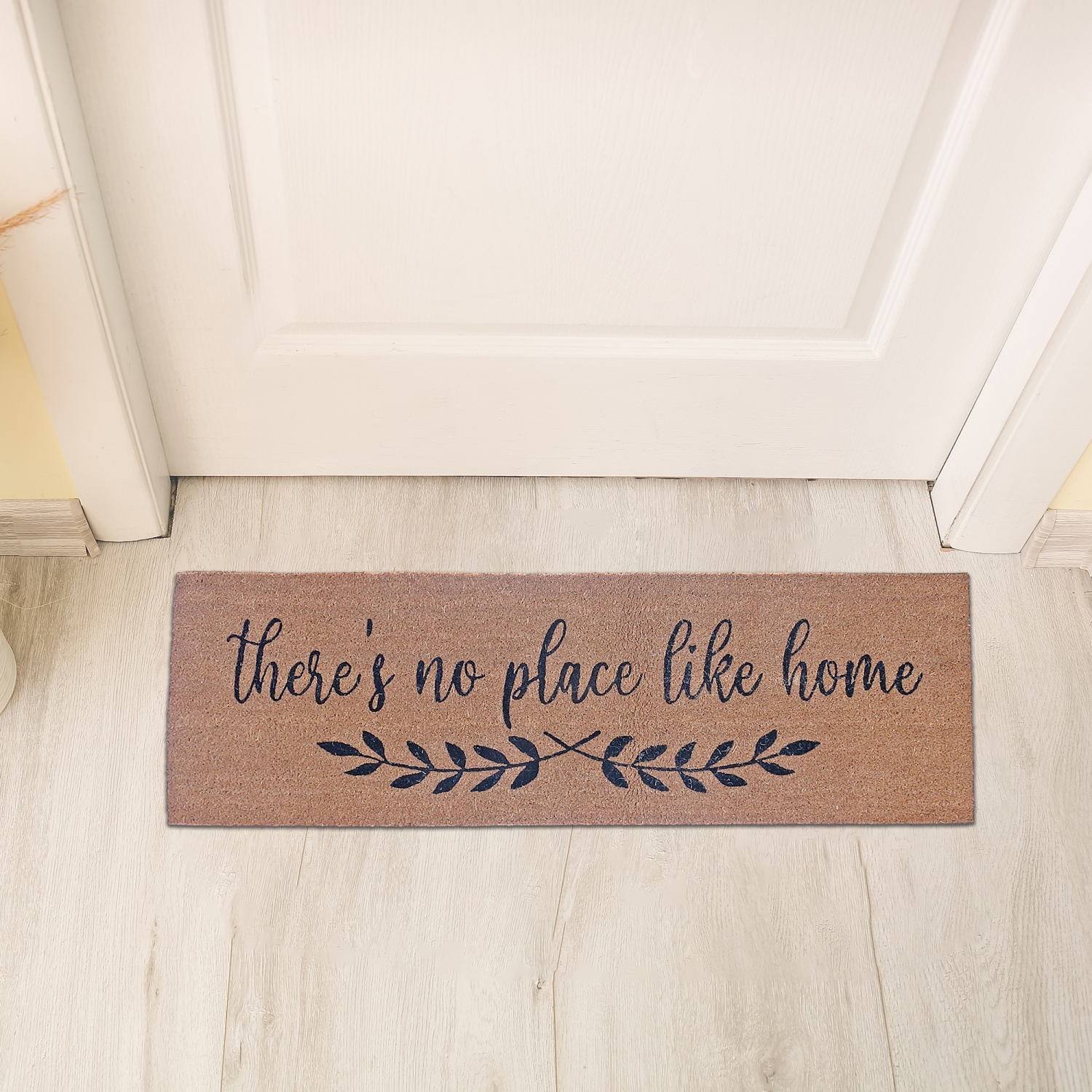 Maison Concepts Coir Door Mat There'S No Place Like Home 16 X 48