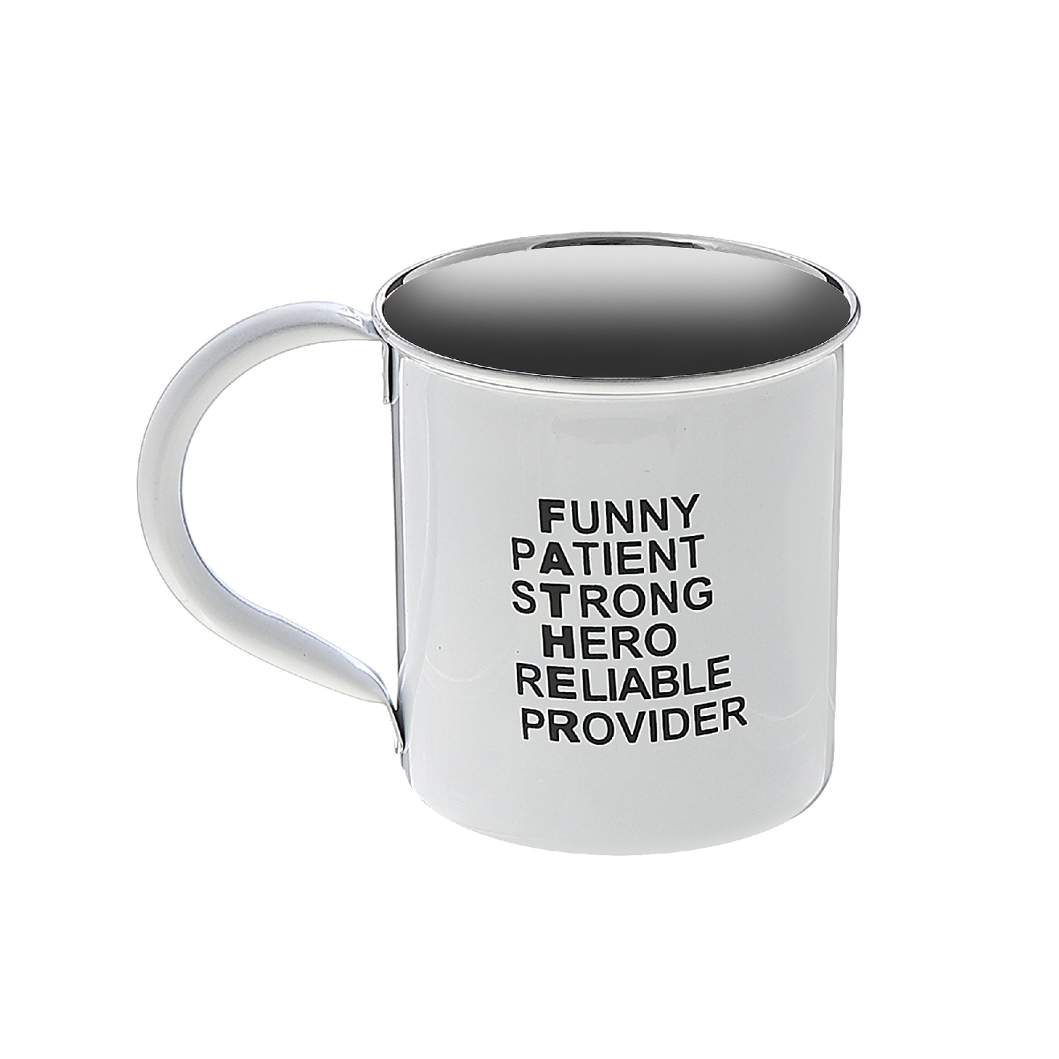 Maison Concepts Tasg En Acier Inoxydable Avec Père D'Impression - Ensemble De 2