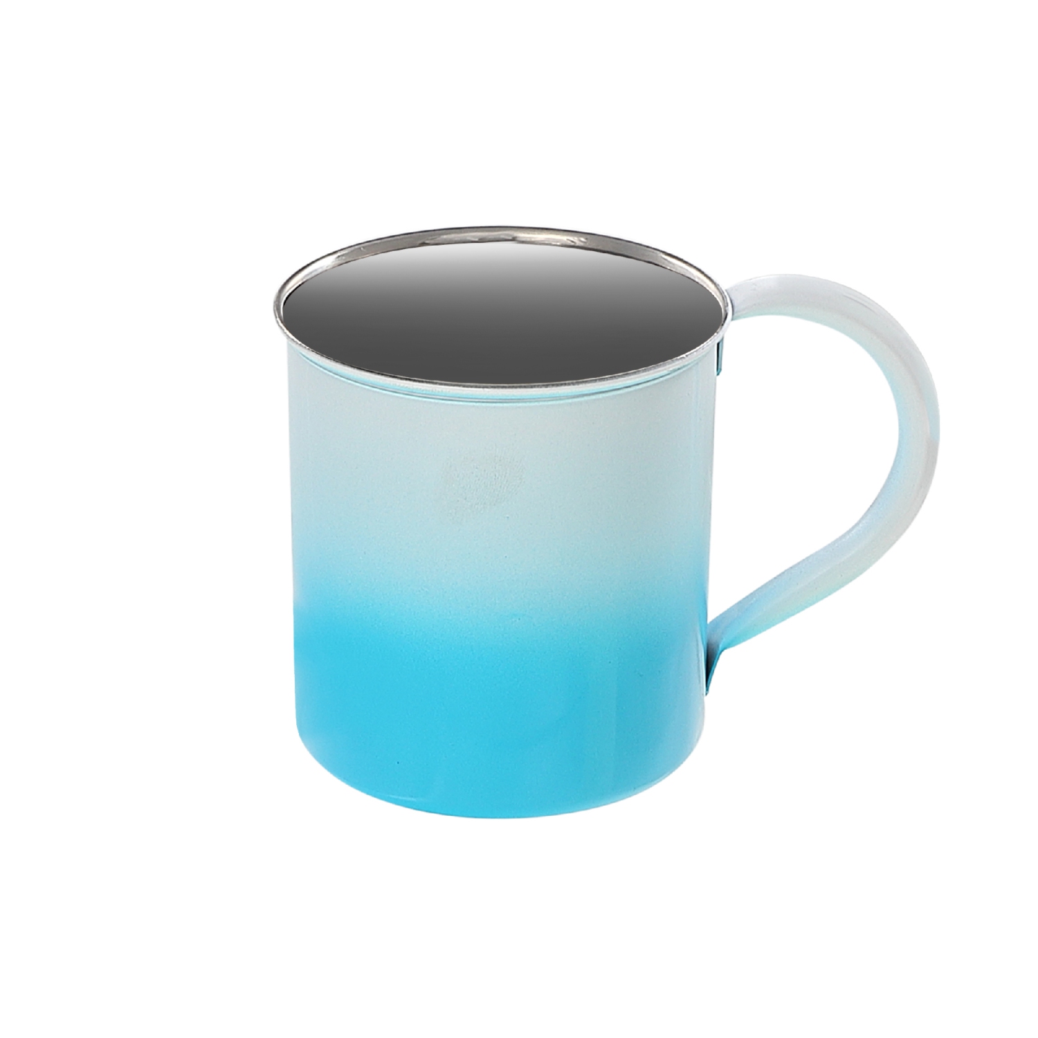 Maison Concepts En Acier Inoxydable Tasse Ombre Bleu - Ensemble De 2
