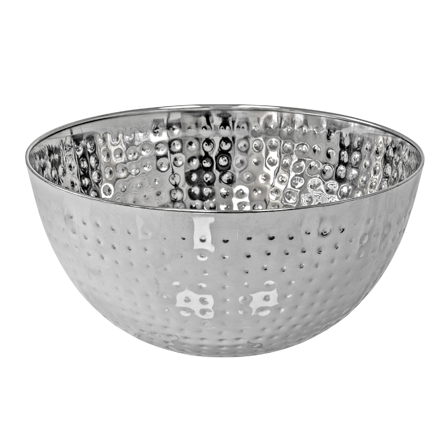 Maison Concepts Stainless Steel Hammered Salad Bowl 9.50" - Set of 2