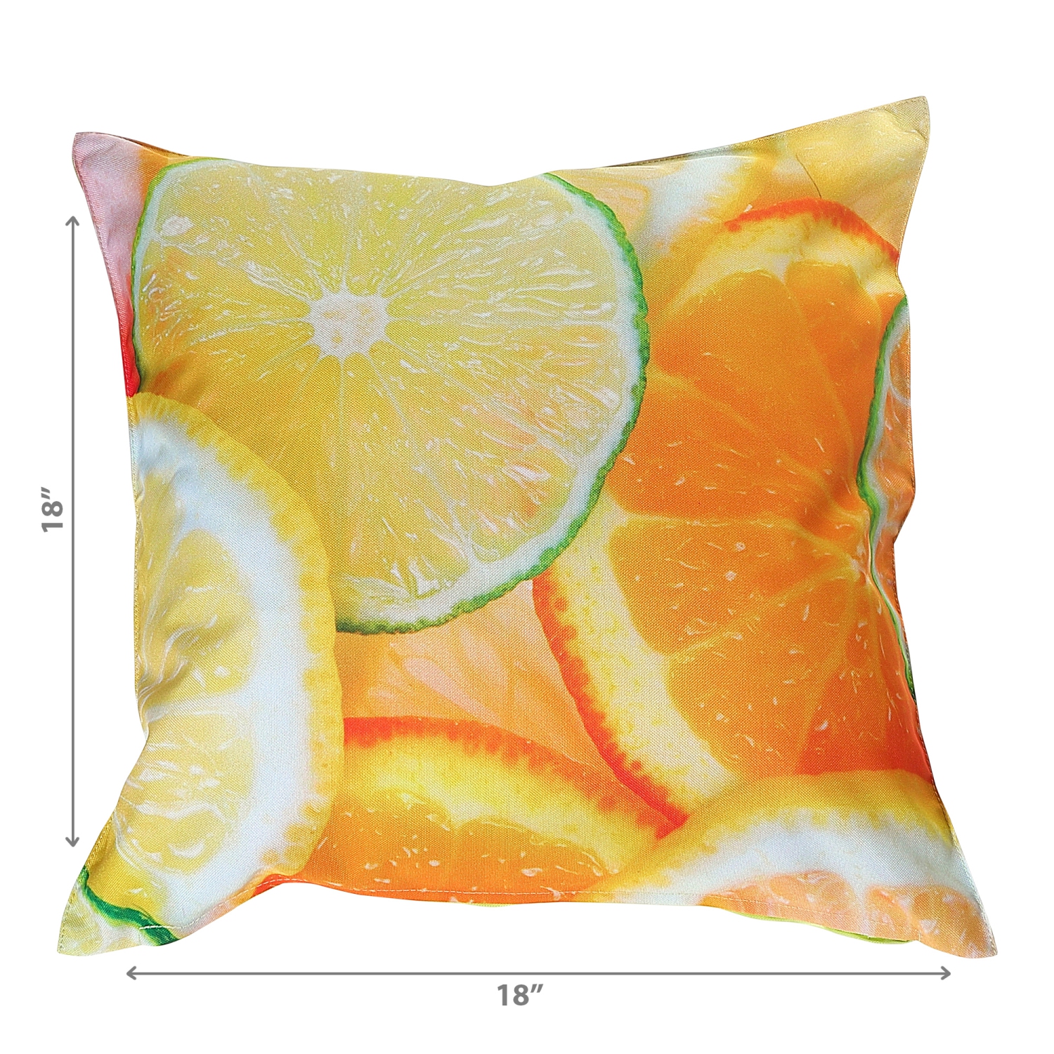 Maison Concepts Outdoor Waterproof Cushion Citrus - Set of 2