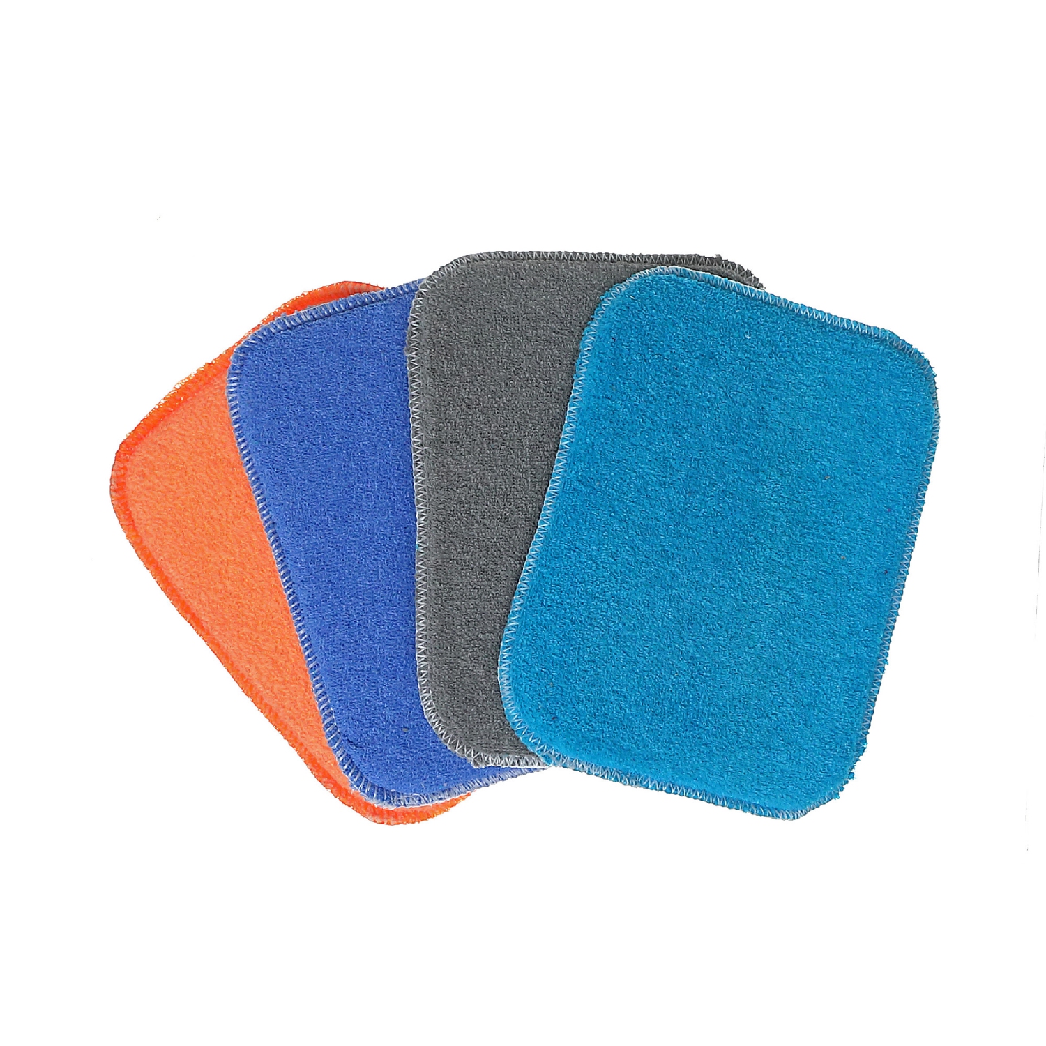 Maison Concepts Scrub Wow Sponge Asstd - Set of 4