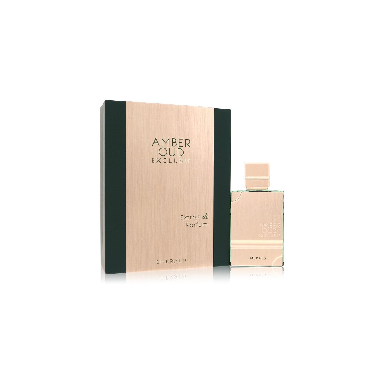 Eau de parfum Amber Oud Exclusf Emerald en vaporisateur par Al Haramain