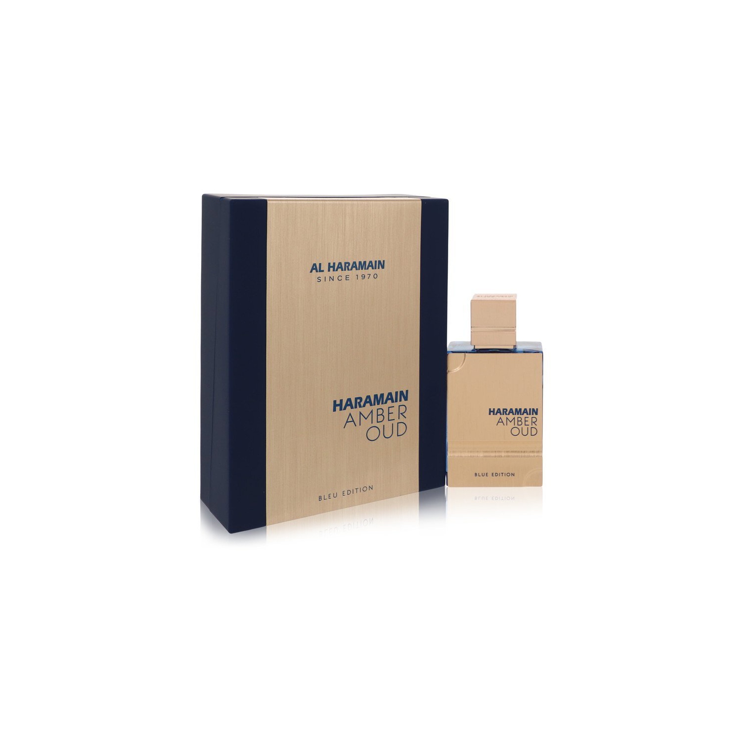 Al Haramain Amber Oud Bleu Edition by Al Haramain Eau De Parfum Spray 2.03 oz (Men)
