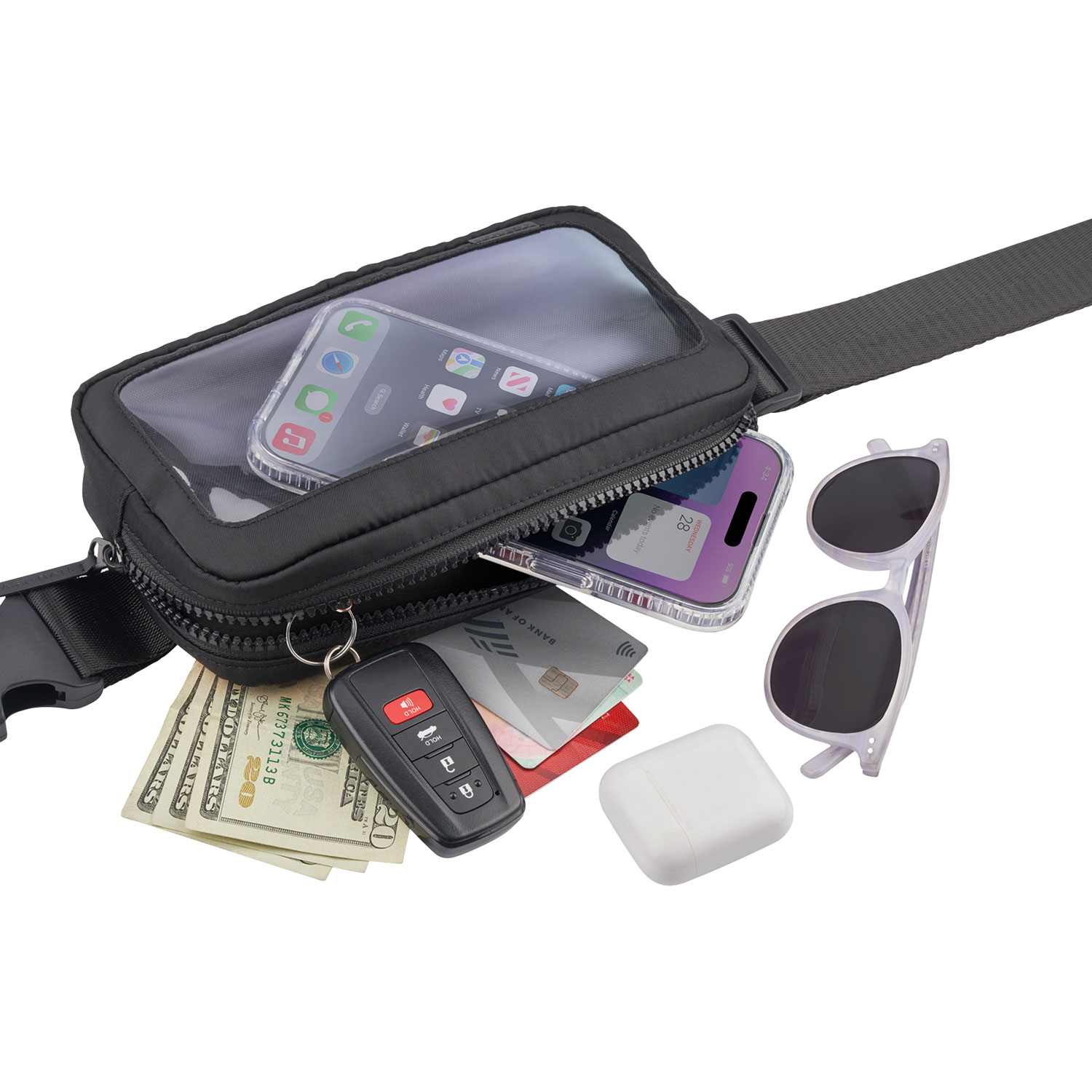 Case-Mate Phone Belt Bag - Black
