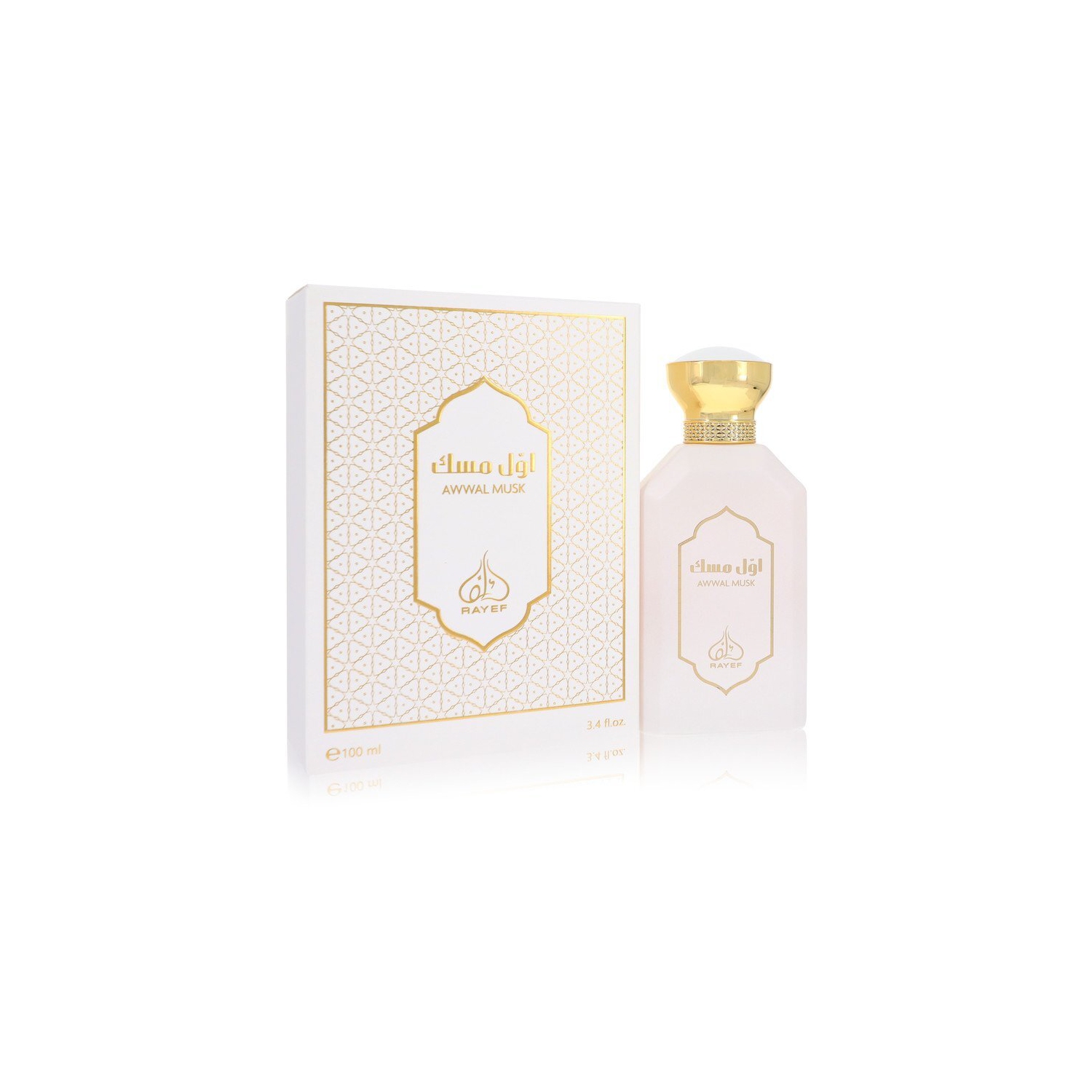 Rayef Awwal Musk by Rayef Eau De Parfum Spray 3.4 oz (Men)