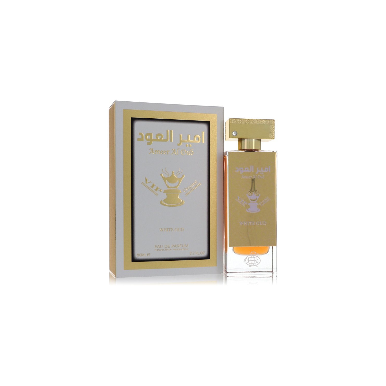 Ameer Al Oud VIP Original White Oud par parfum World eau de parfum en vaporisateur 2.7 oz (hommes)