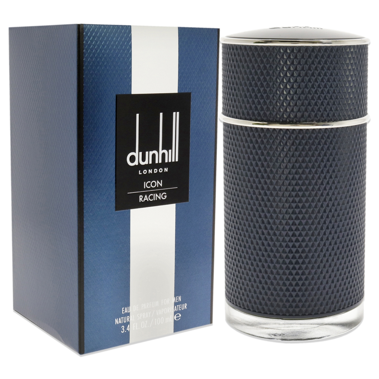 Eau de parfum en vaporisateur Dunhill Icon Racing Blue par Alfred Dunhill 3.4 oz