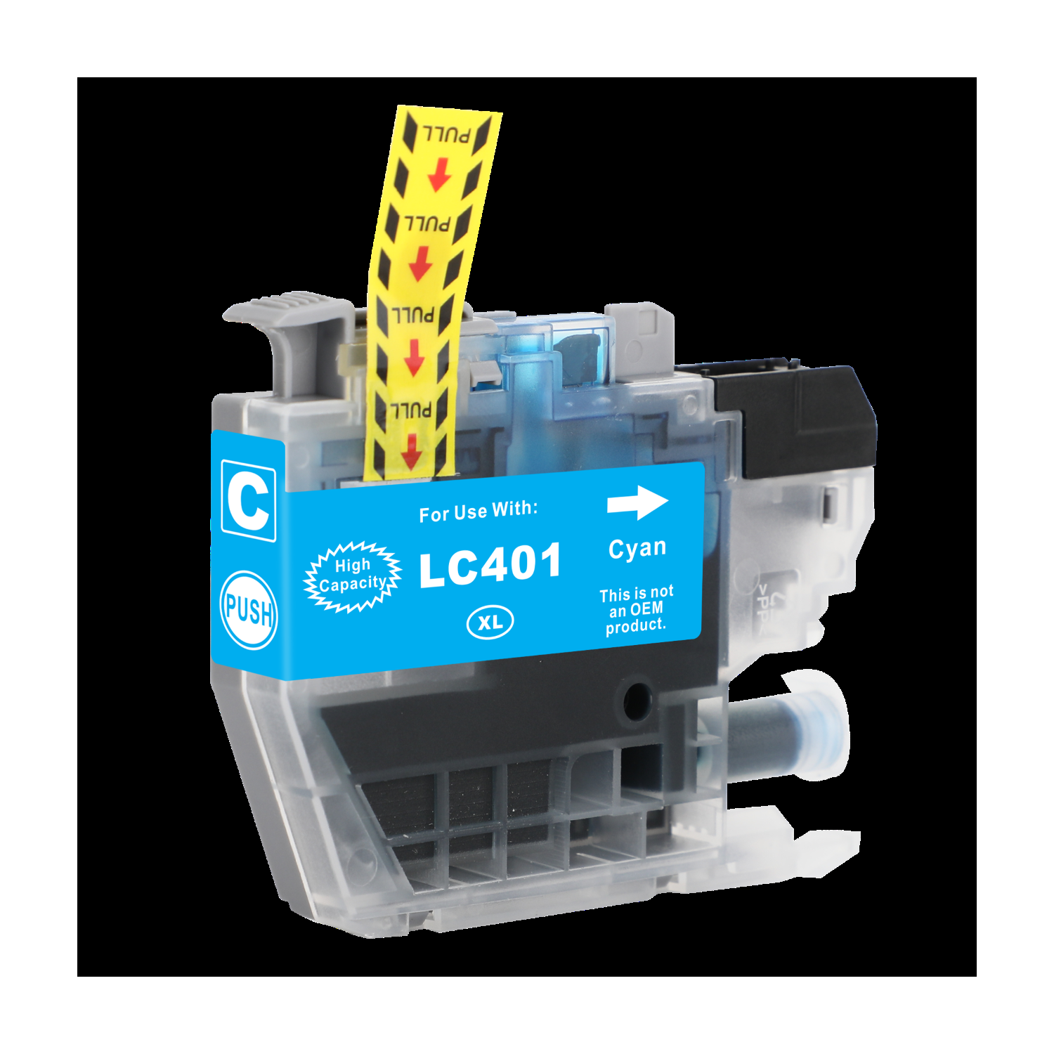 Cartouche d’encre cyan à haut rendement LC401 de Brother compatible avec Superink