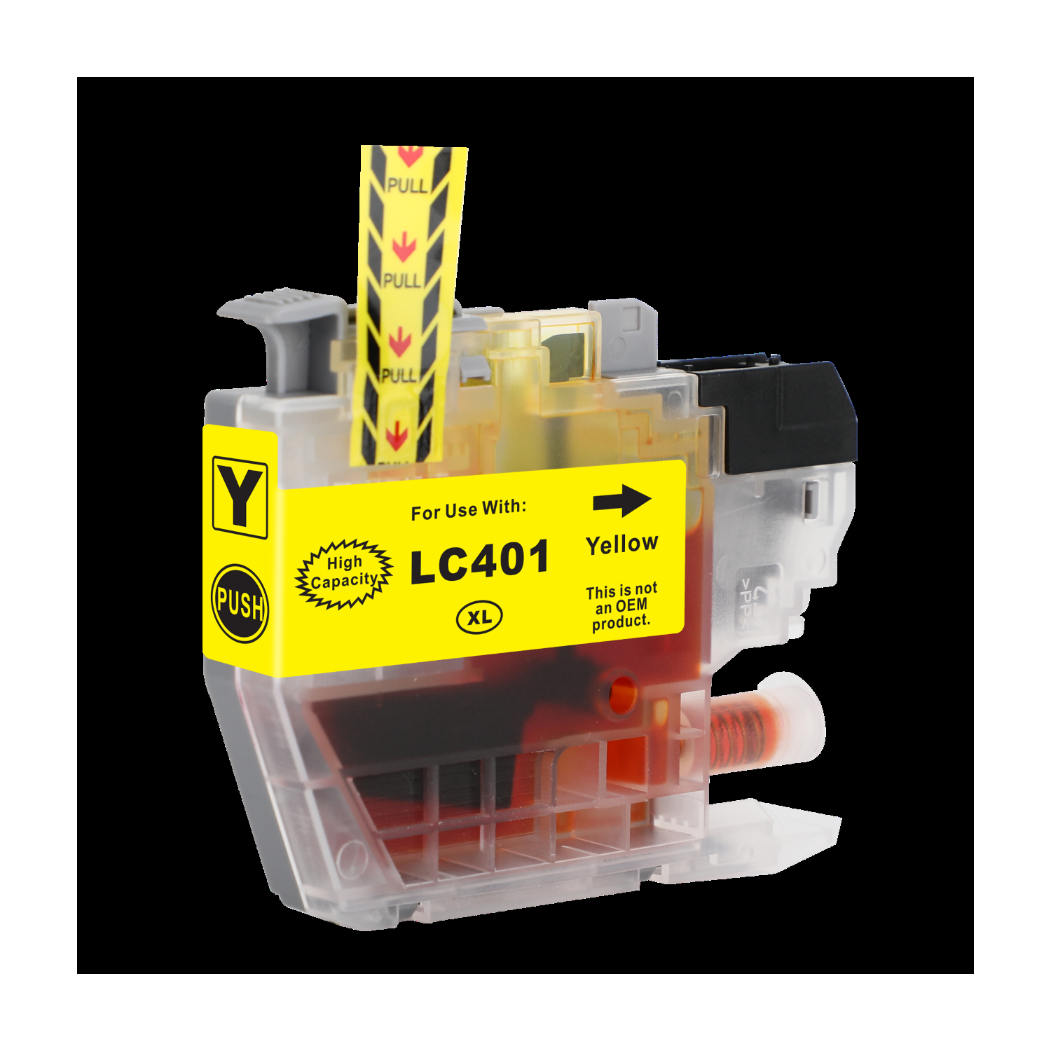 Compatible Brother LC401 Yellow Ink Cartridge High Yield by Superink