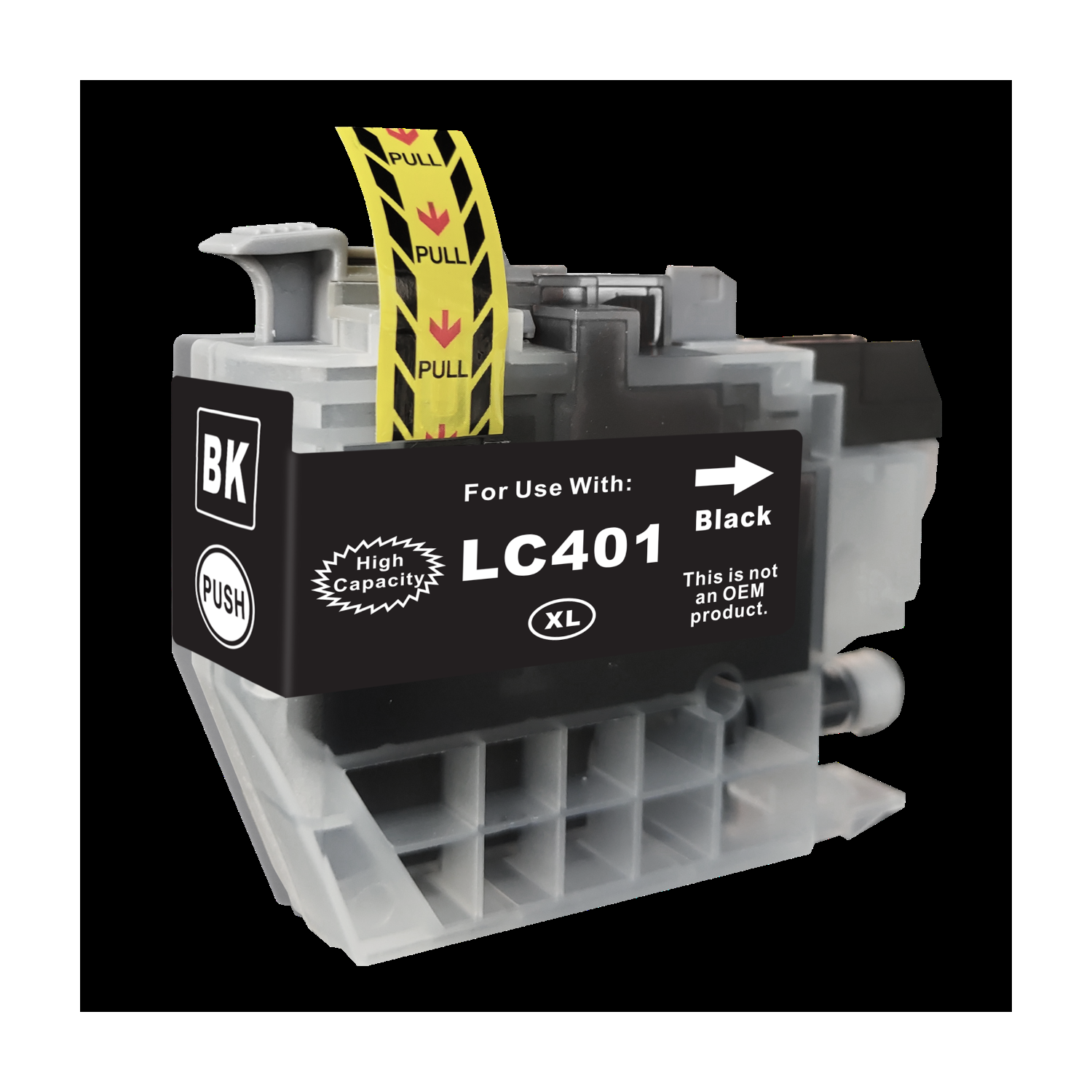 Cartouche d’encre noire LC401XL de Brother compatible avec SuperInk