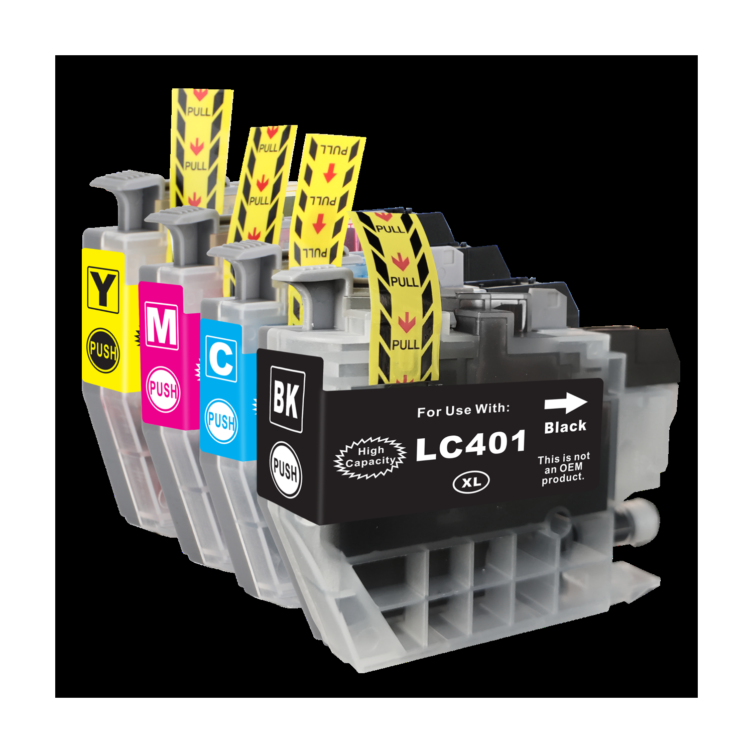 Compatible avec l’ensemble de cartouches d’encre LC401XL de Brother par Superink