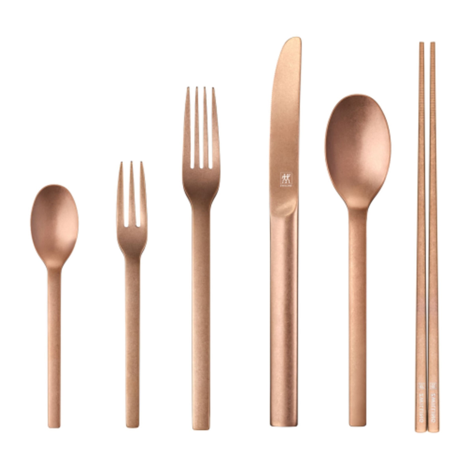 Ensemble de coutellerie 24 pièces Minimale DE ZWILLING avec revêtement PVD rose doré