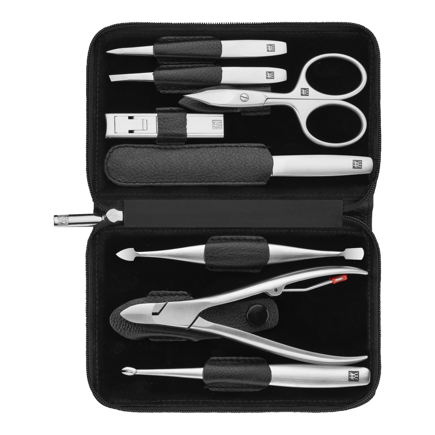 ZWILLING PREMIUM Nappa Leather Zip Fastener Case