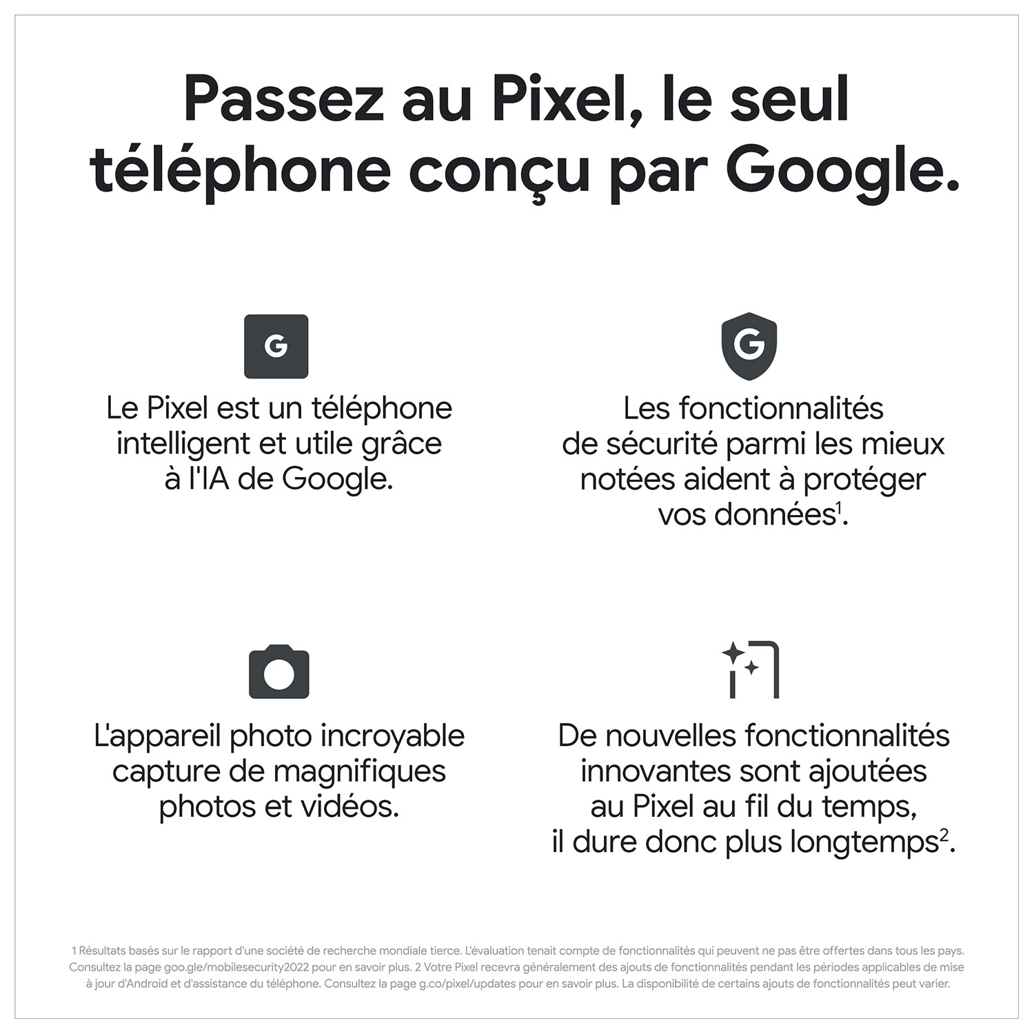 Pixel 7a de 128 Go de Google avec TELUS - Mer - Financement mensuel