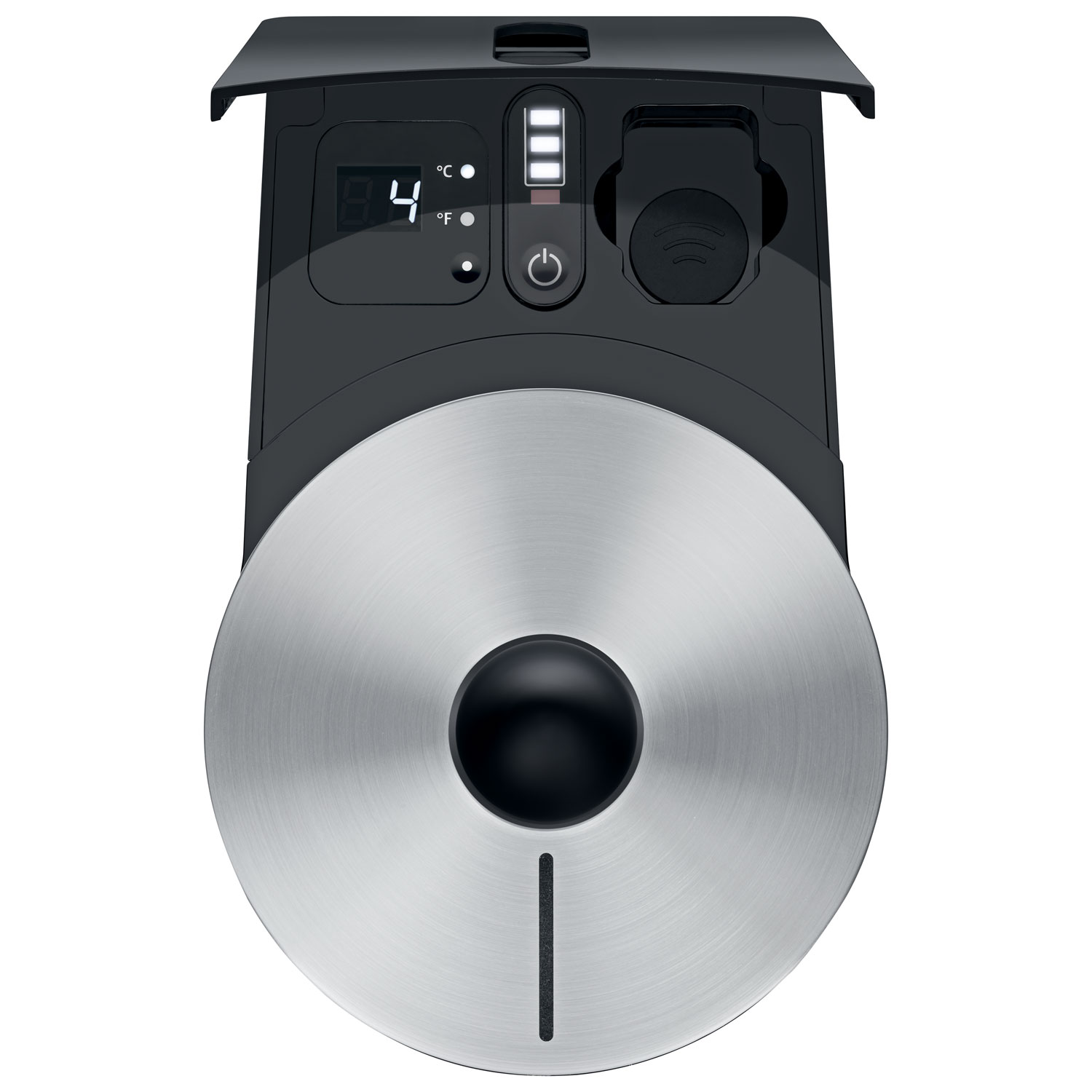 Refroidisseur à lait Cool Control de 1 L de Jura - Noir/Acier inoxydable