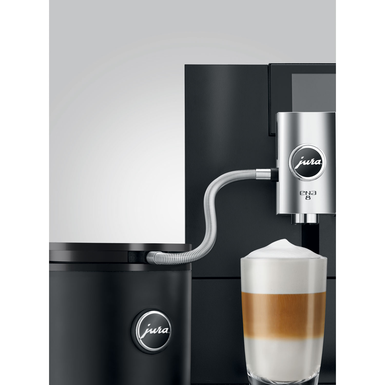 Tuyau à lait avec boîtier en acier inoxydable de Jura pour HP1