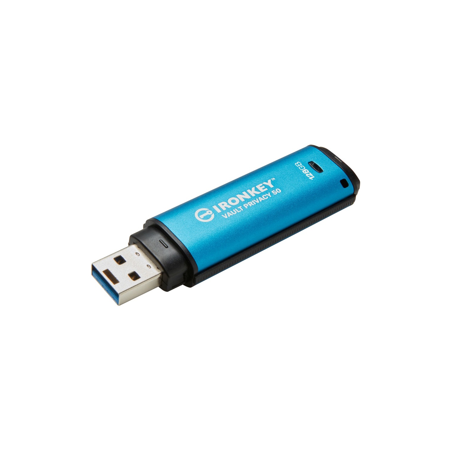 Kingston IronKey Vault Privacy 50 128GB USB 3.2 Gen 1 Type A Flash Drive -