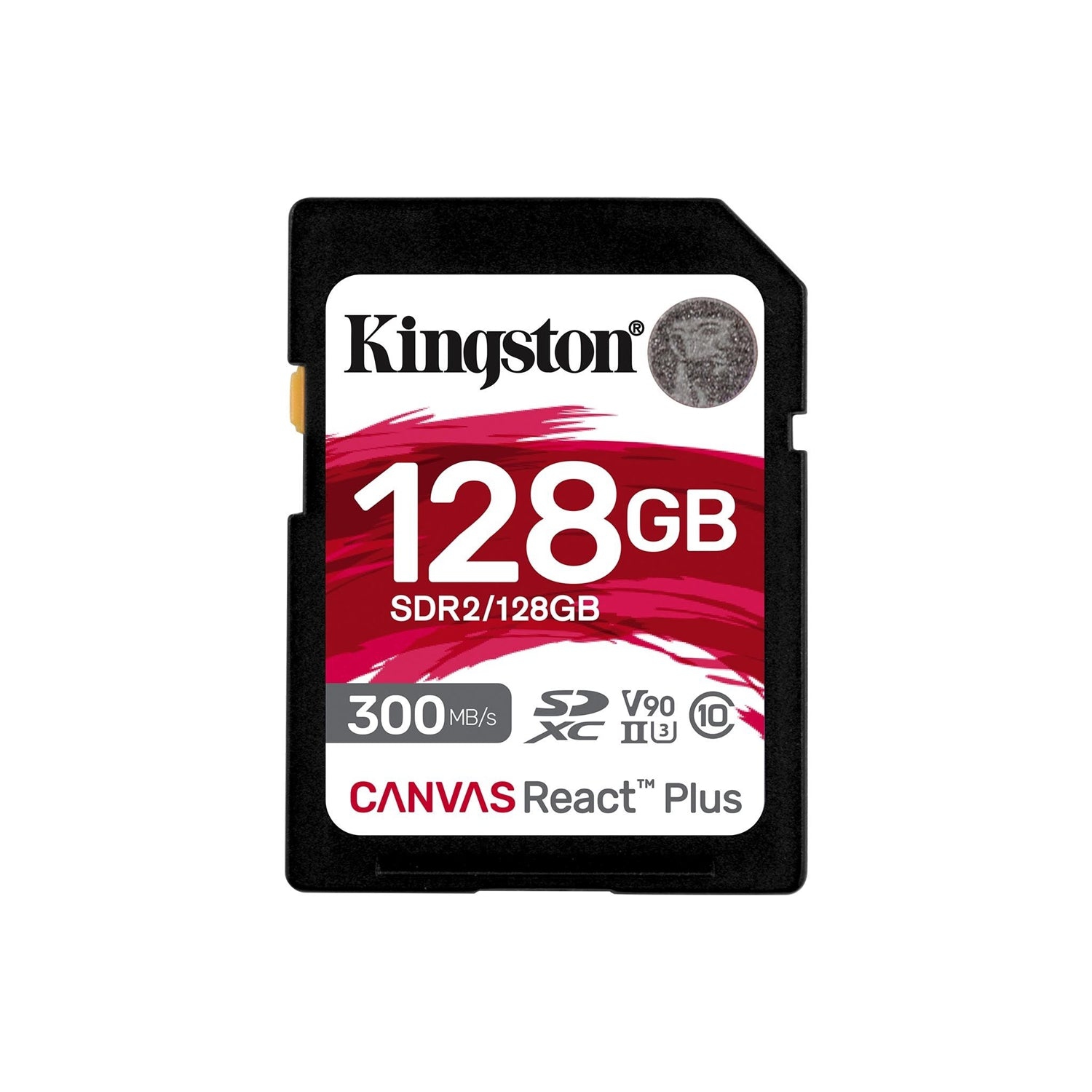 Kingston Technology - Canvas React Plus SD Memory Card, 128GB