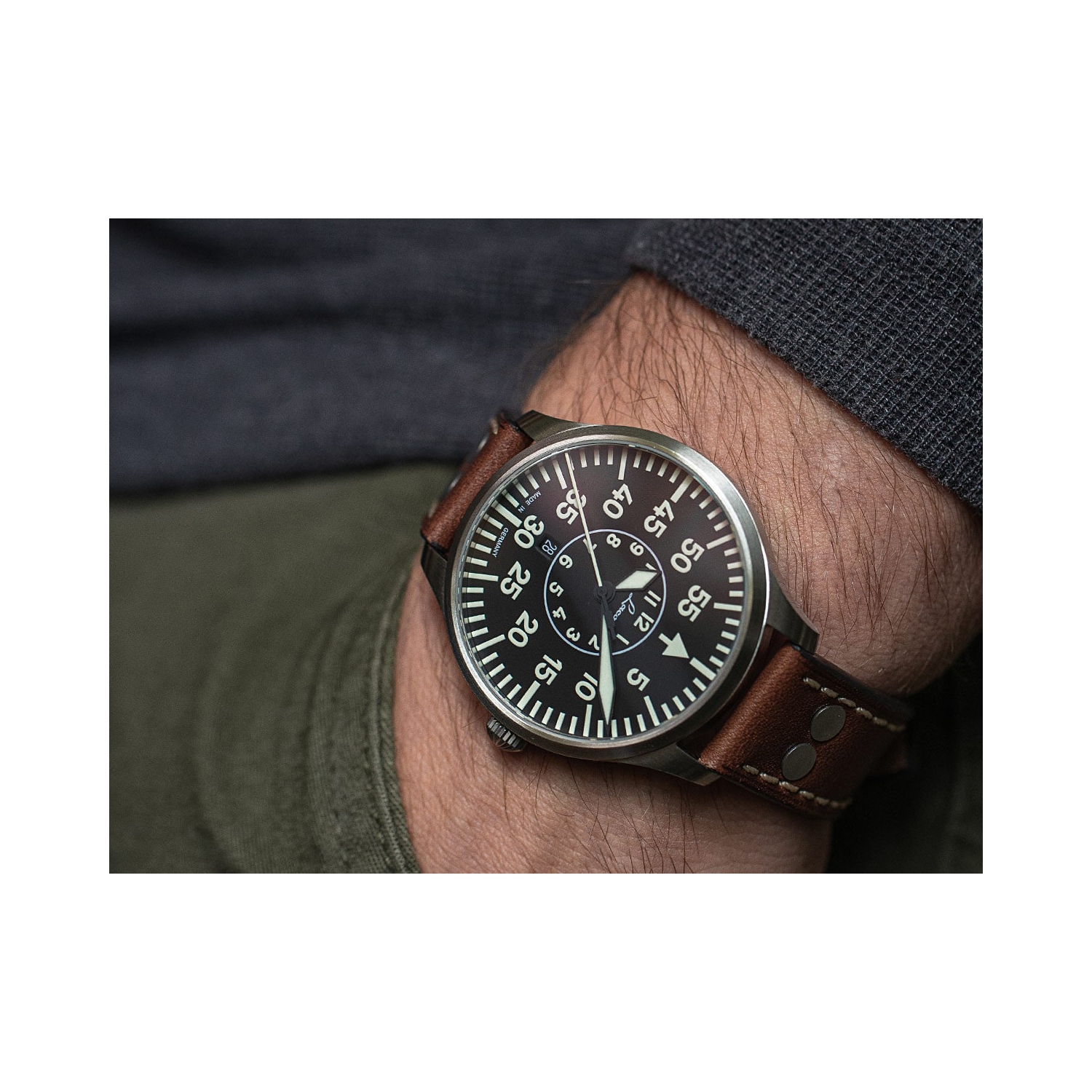 Laco 861806 Zurich.2.D 40 mm Date Display