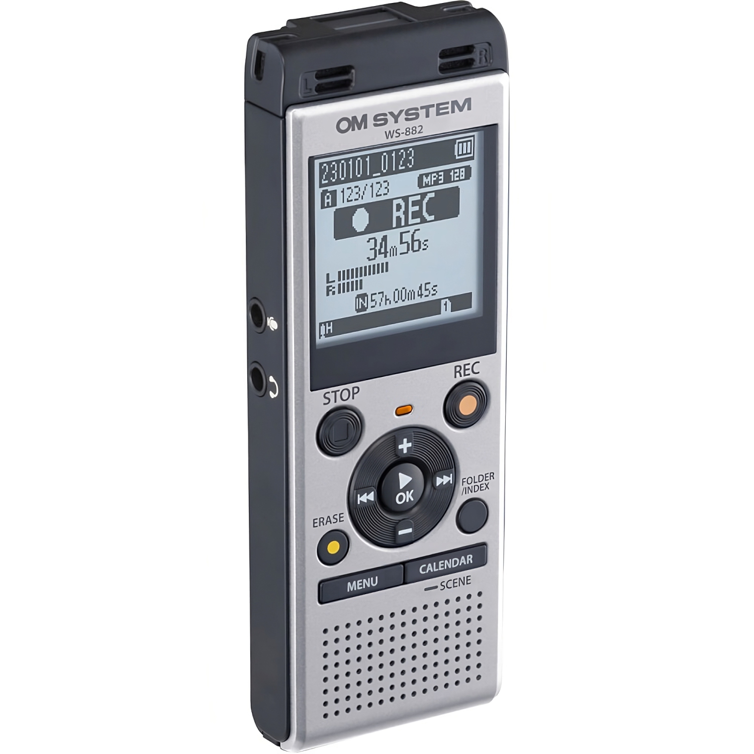 OM system WS-882 Digital Voice Recorder replace Olympus WS-852